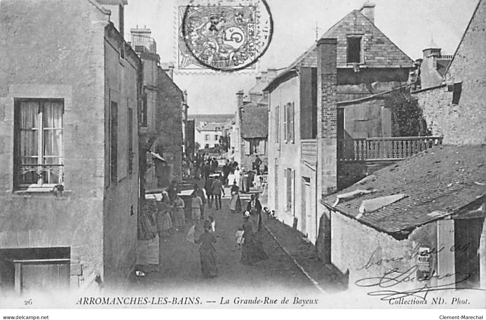 ARROMANCHES LES BAINS - La Grande Rue De Bayeux - Très Bon état - Arromanches
