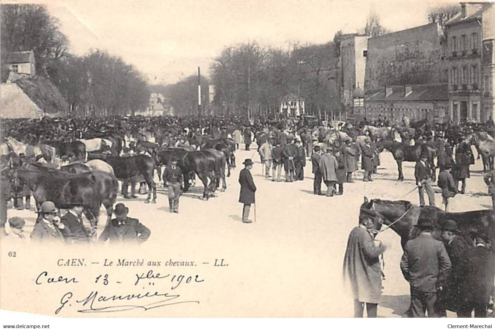 CAEN - Le Marché Aux Chevaux - Très Bon état - Caen