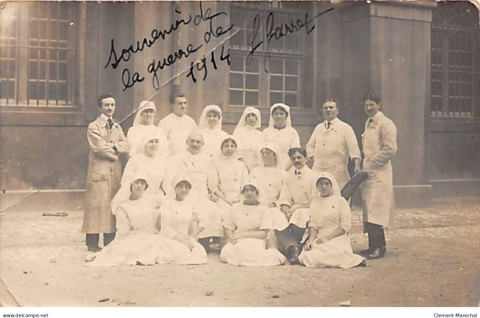 MARSEILLE - Hôpital Militaire - Souvenir De La Guerre 1914 - Carte Photo - état - Non Classés