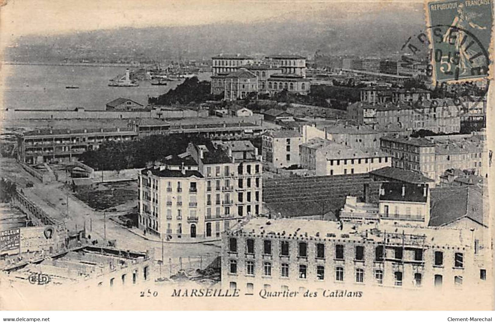 MARSEILLE - Quartier Des Catalans - état - Canebière, Centre Ville