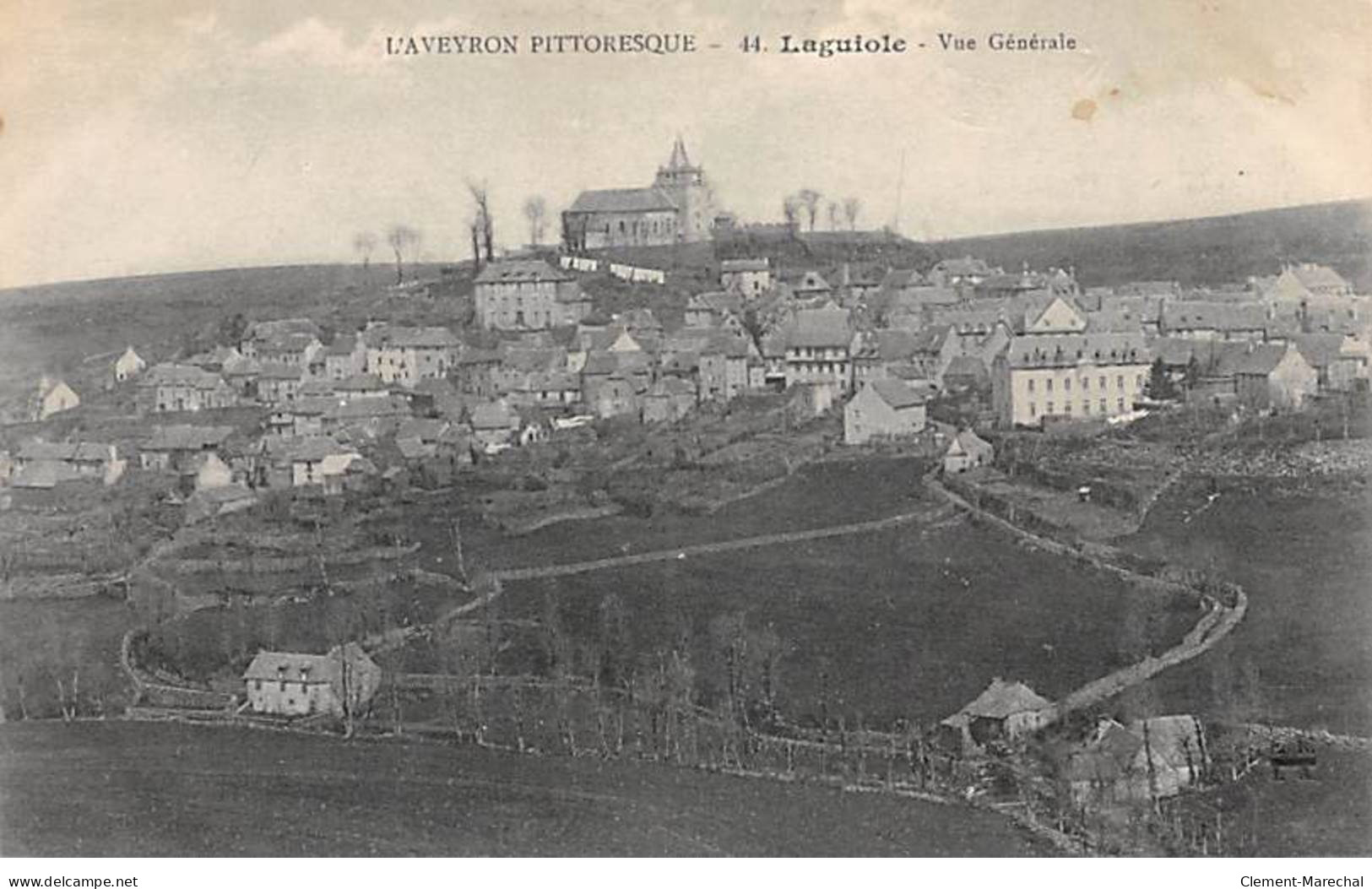 LAGUIOLE - Vue Générale - Très Bon état - Laguiole