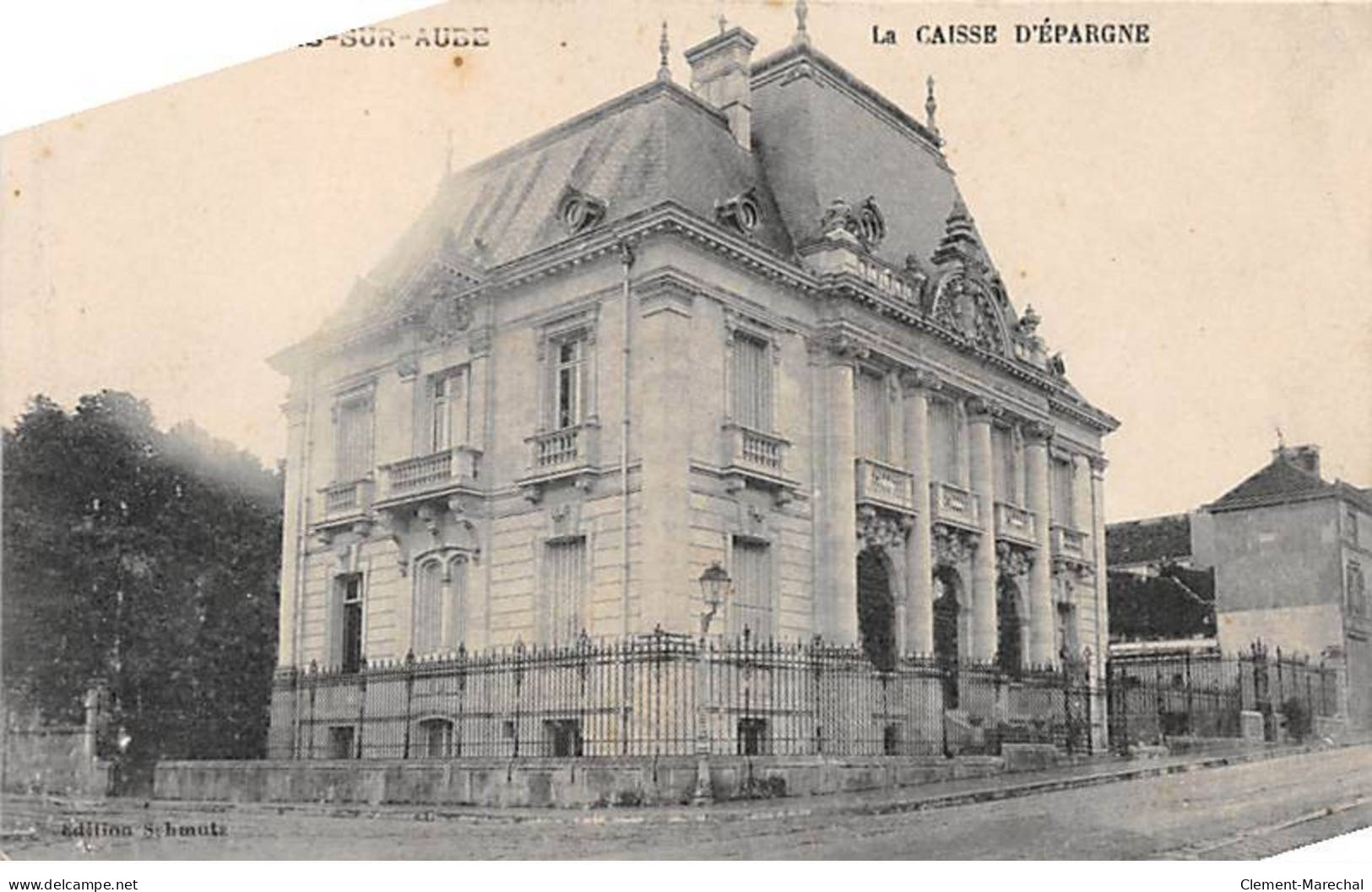 ARCIS SUR AUBE - La Caisse D'Epargne - Très Bon état - Arcis Sur Aube