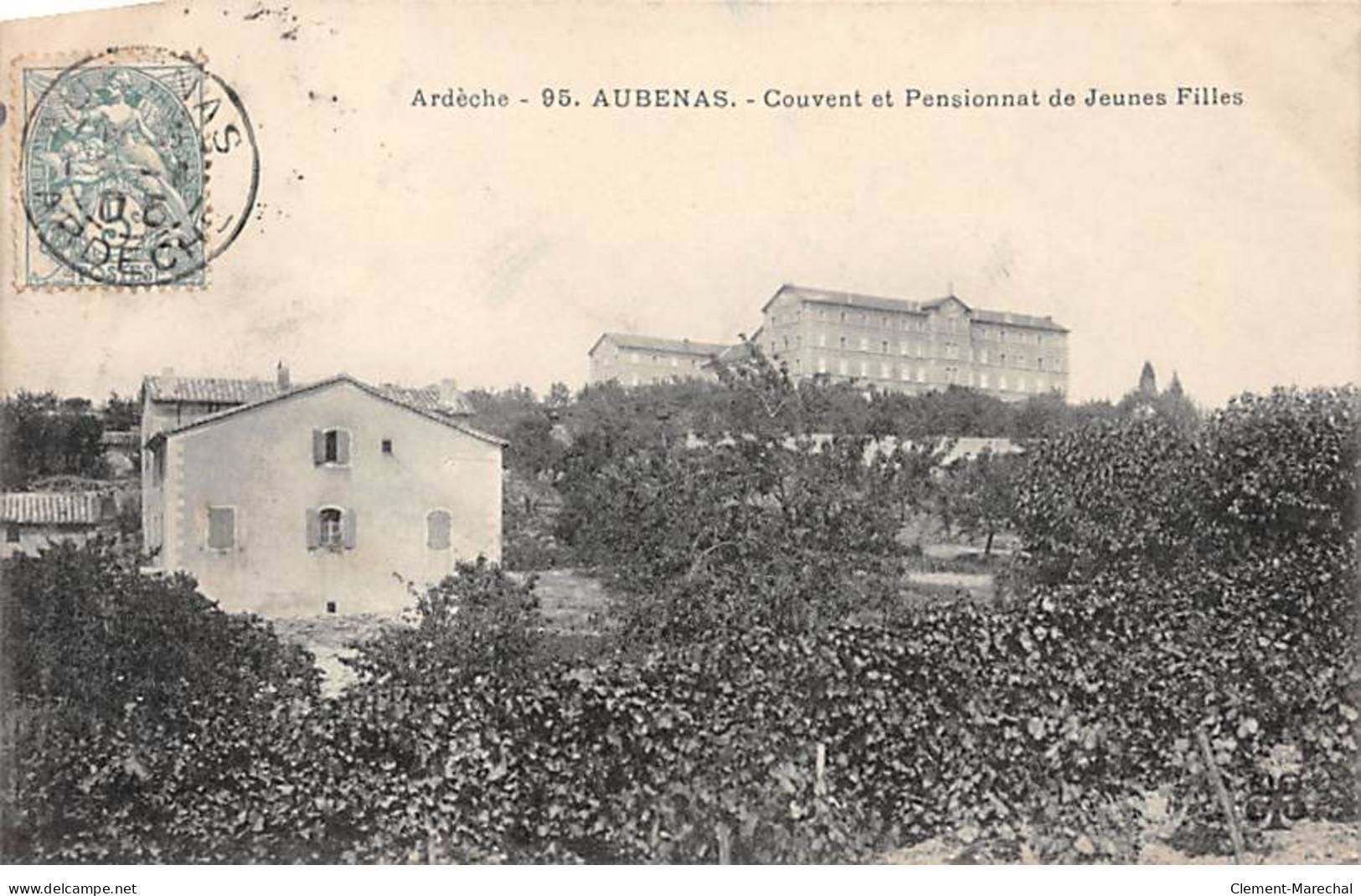 AUBENAS - Couvent Et Pensionnat De Jeunes Filles - Très Bon état - Aubenas