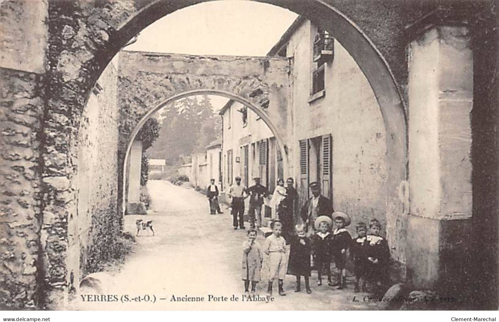 YERRES - Ancienne Porte De L'Abbaye - Très Bon état - Yerres