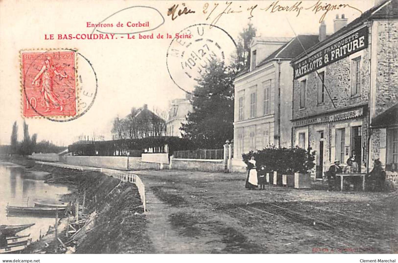 LE BAS COUDRAY - Le Bord De La Seine - Très Bon état - Sonstige & Ohne Zuordnung