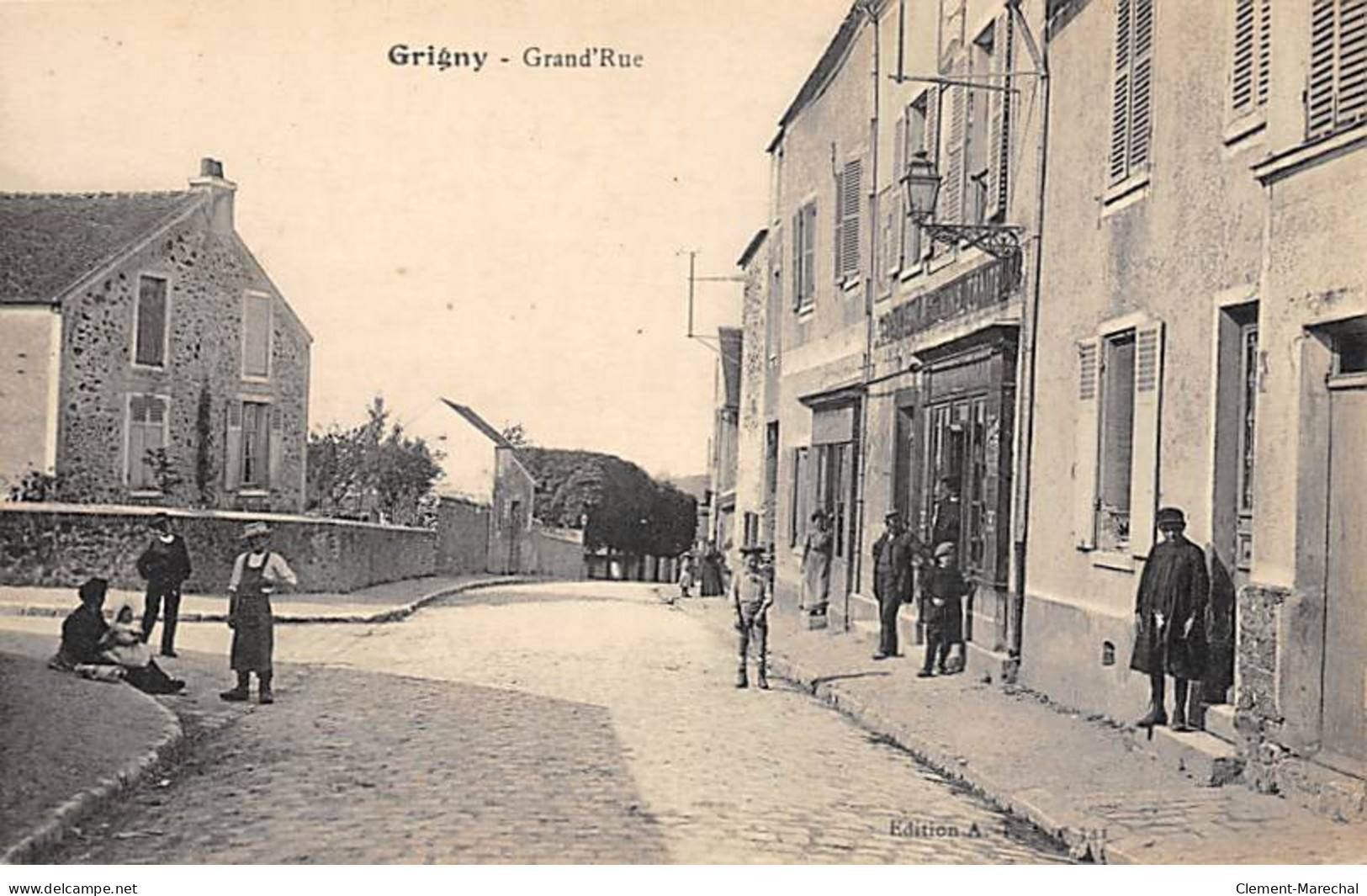GRIGNY - Grand Rue - Très Bon état - Grigny