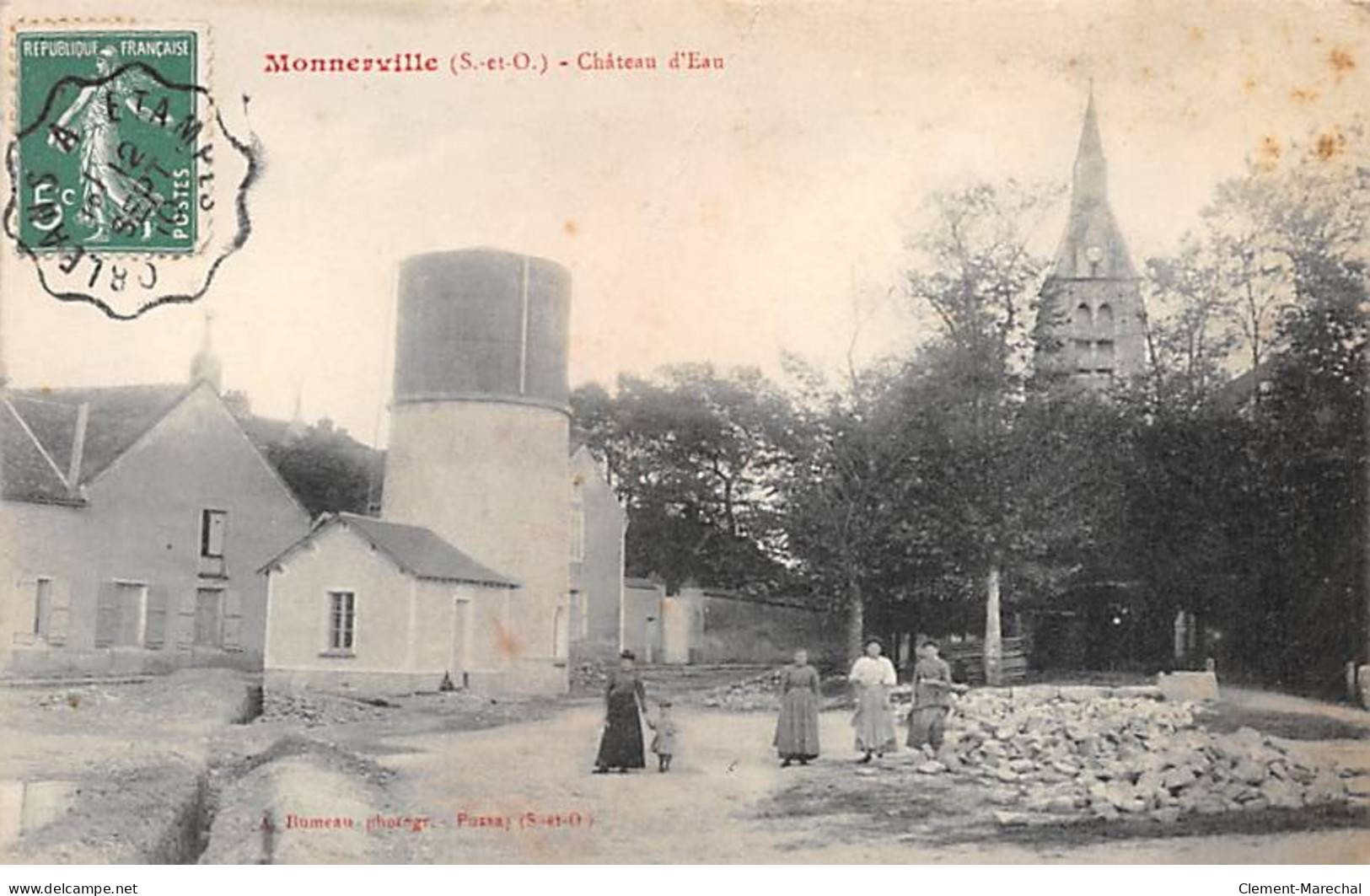 MONNERVILLE - Château D'Eau - Très Bon état - Autres & Non Classés