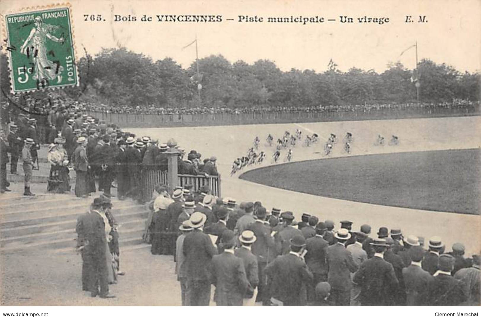 BOIS DE VINCENNES - Piste Municipale - Un Virage - Très Bon état - Vincennes