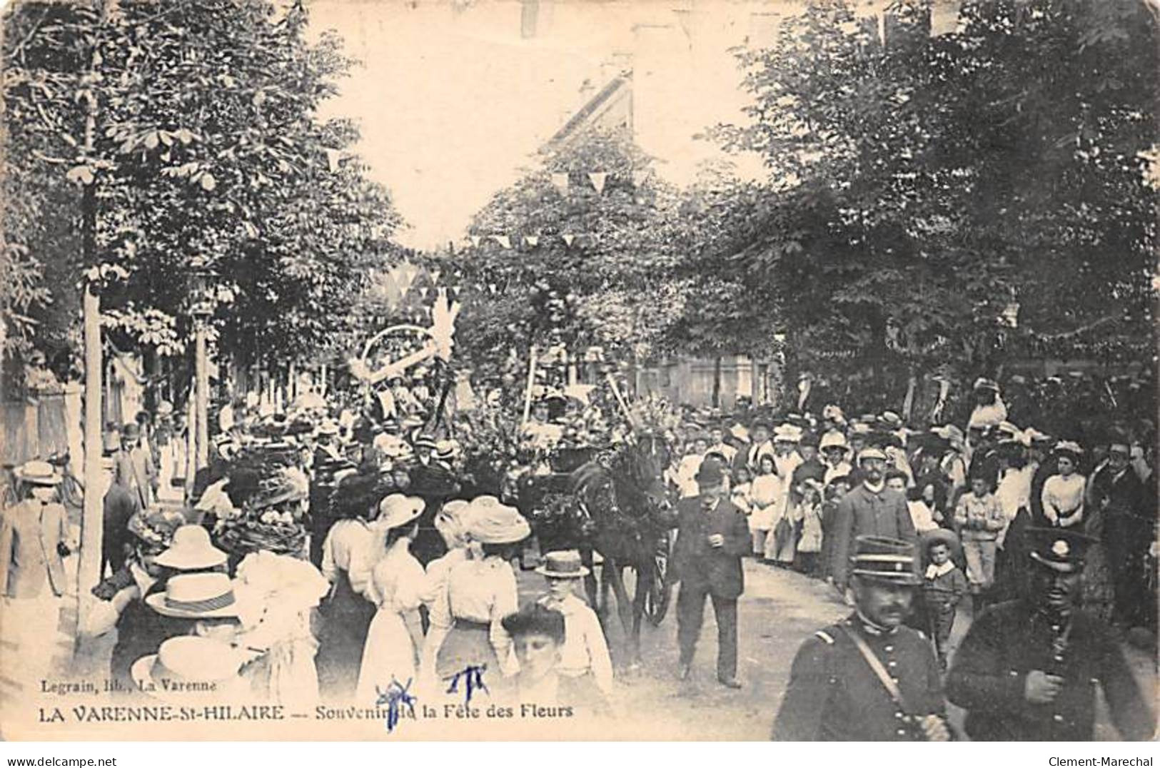 LA VARENNE SAINT HILAIRE - Souvenir De La Fête Des Fleurs - état - Sonstige & Ohne Zuordnung