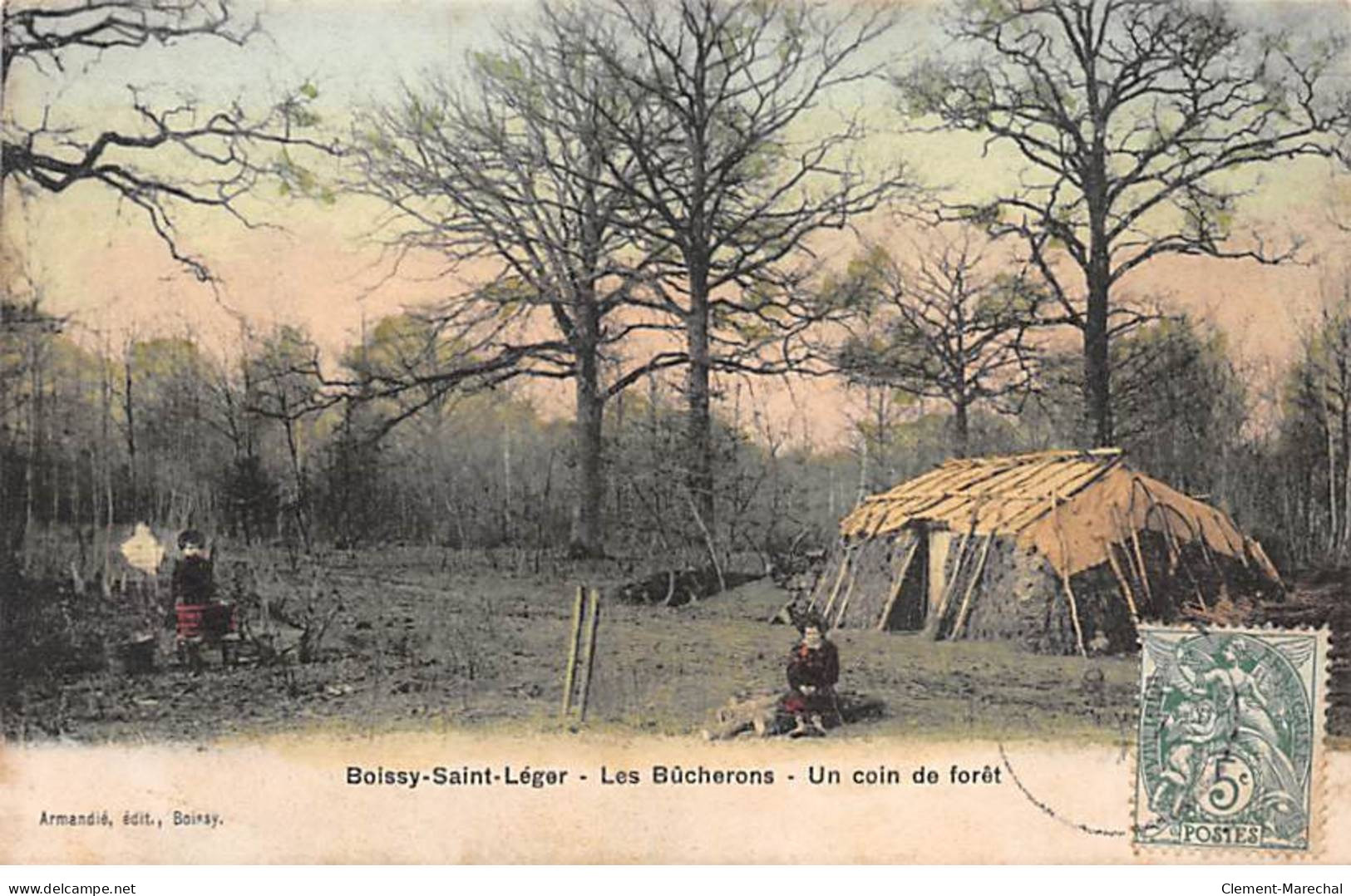 BOISSY SAINT LEGER - Les Bûcherons - Un Coin De La Forêt - Très Bon état - Boissy Saint Leger