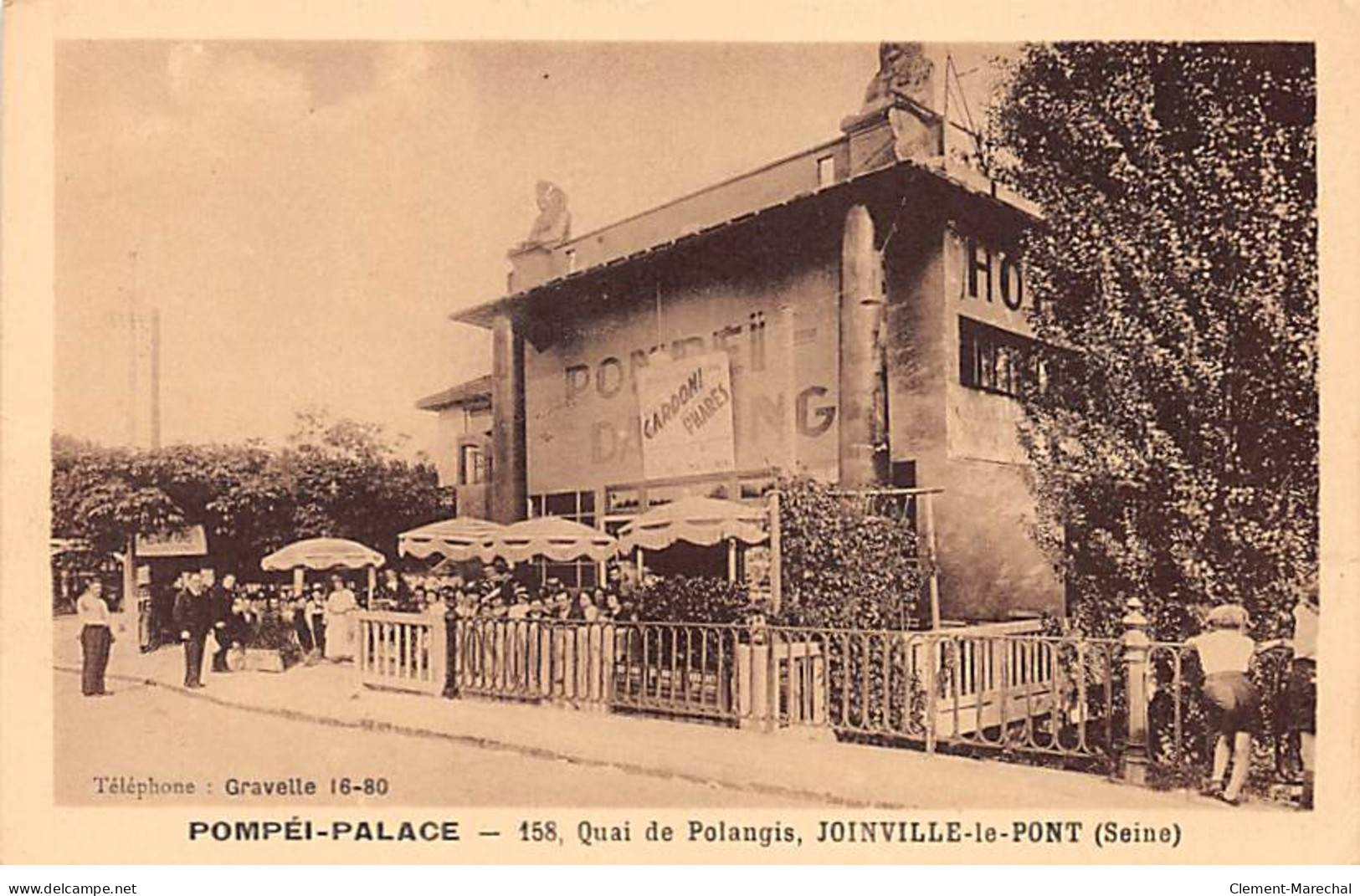 JOINVILLE LE PONT - POMPEI PALACE - Quai De Polangis - Très Bon état - Joinville Le Pont