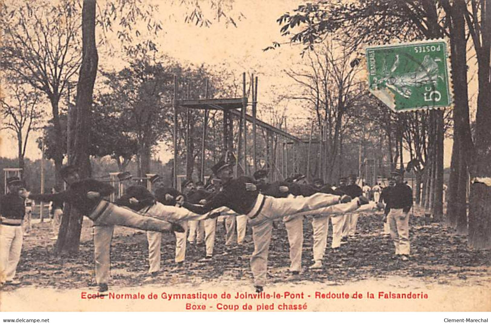 Ecole Normale De Gymnastique De JOINVILLE LE PONT - Redoute De La Faisanderie - Boxe - Très Bon état - Joinville Le Pont