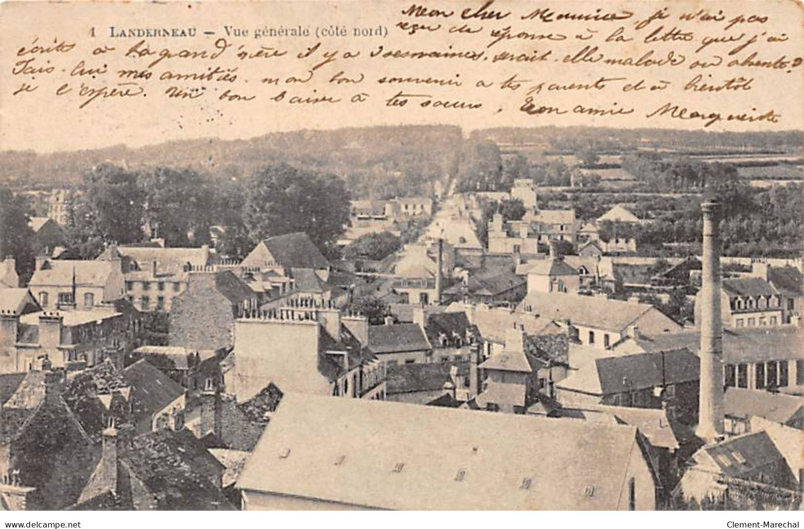 LANDERNEAU - Vue Générale - Très Bon état - Landerneau