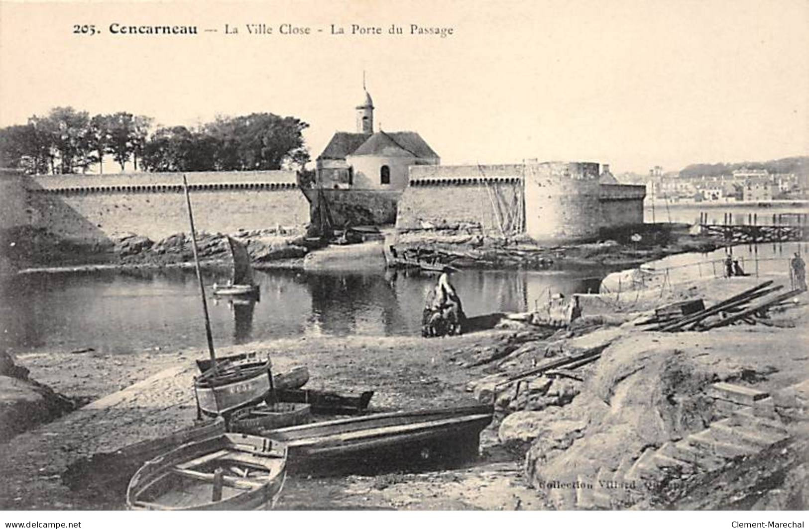 CONCARNEAU - La Ville Close - La Porte Du Passage - Très Bon état - Concarneau