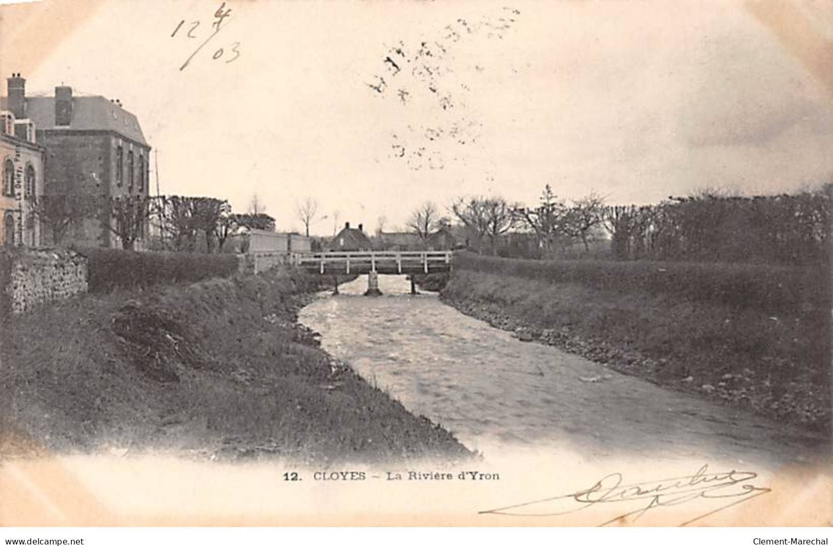 CLOYES - La Rivière D'Yron - Très Bon état - Cloyes-sur-le-Loir