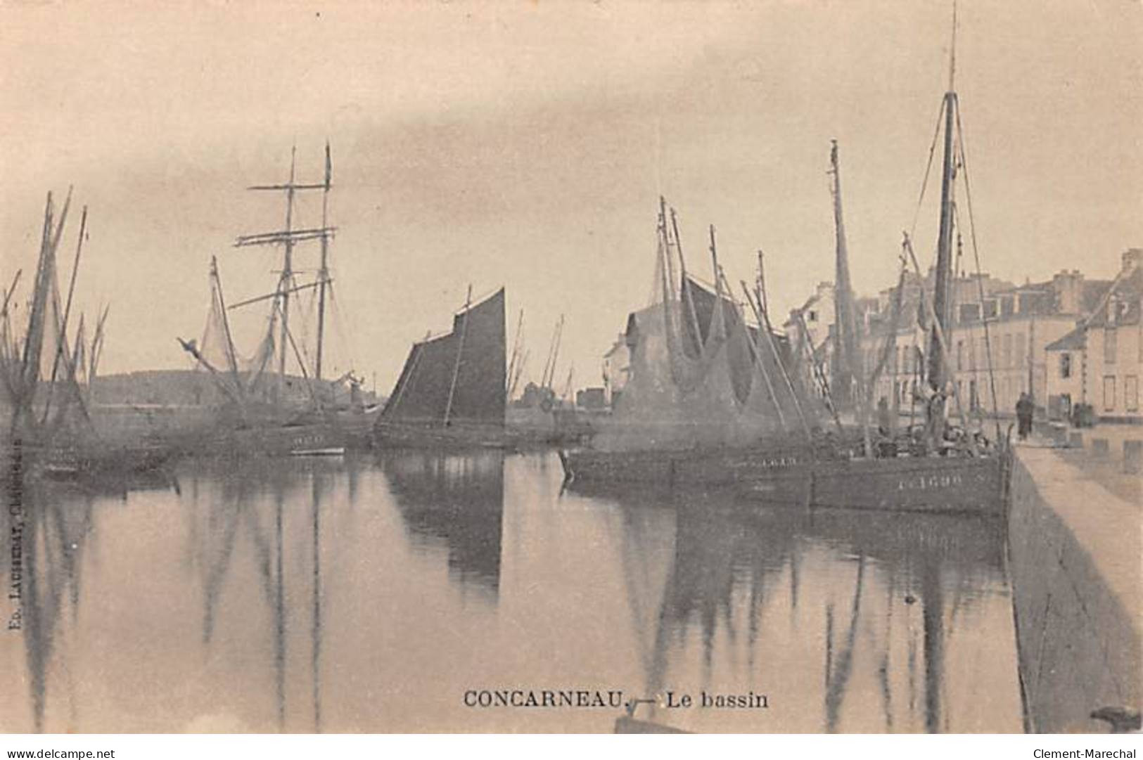 CONCARNEAU - Le Bassin - Très Bon état - Concarneau