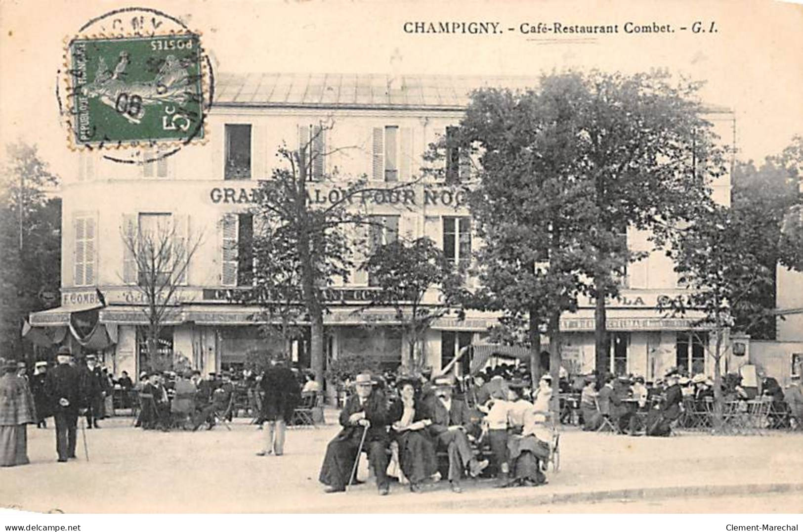 CHAMPIGNY - Café Restaurant Combet - Très Bon état - Champigny Sur Marne