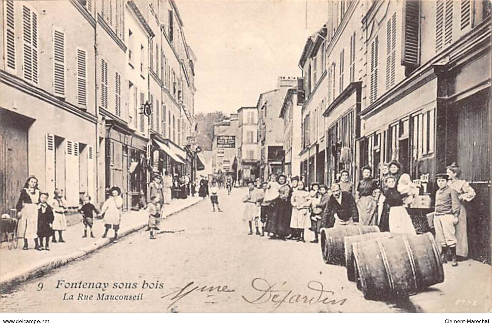 FONTENAY SOUS BOIS - La Rue Mauconseil - Très Bon état - Fontenay Sous Bois