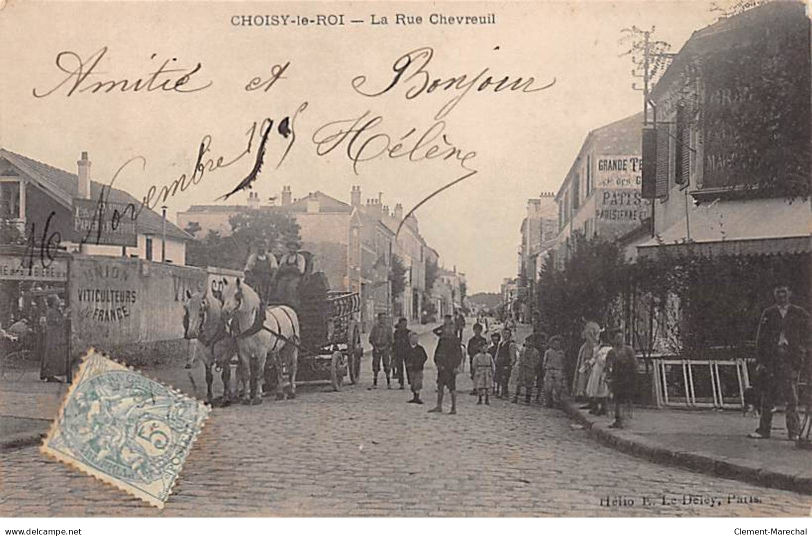 CHOISY LE ROI - La Rue Chevreuil - Très Bon état - Choisy Le Roi