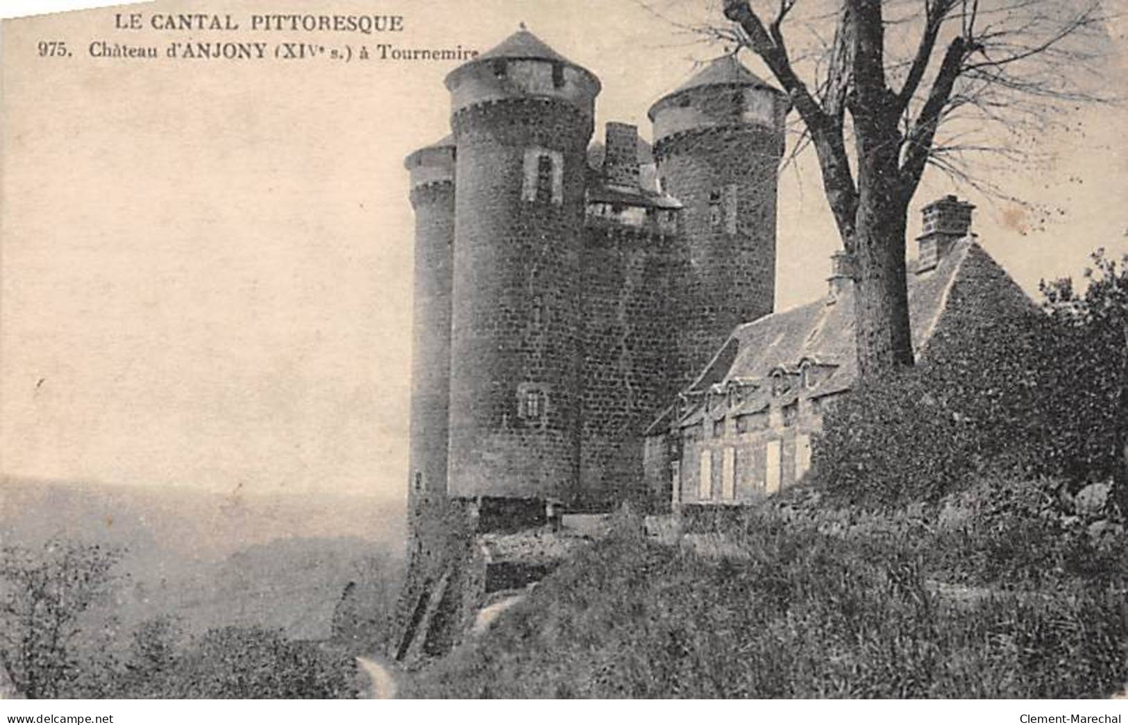 Château D'ANJONY à Tournemire - Très Bon état - Andere & Zonder Classificatie