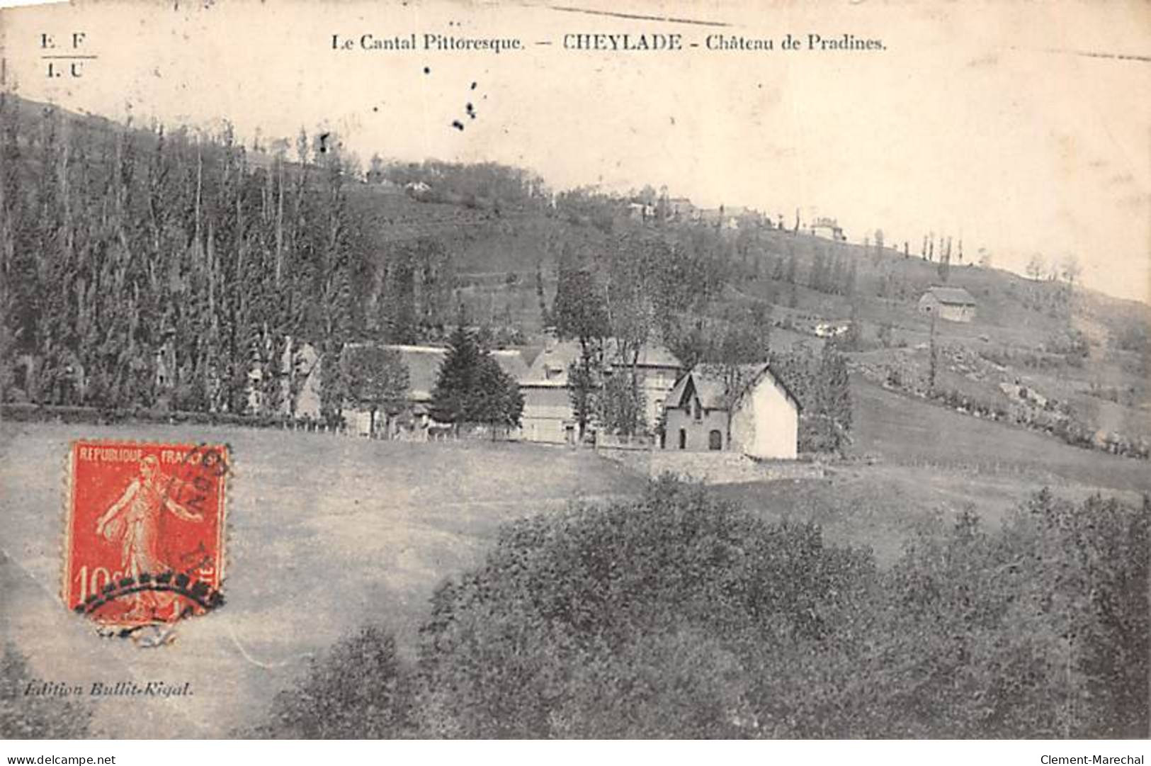 CHEYLADE - Château De Pradines - état - Autres & Non Classés