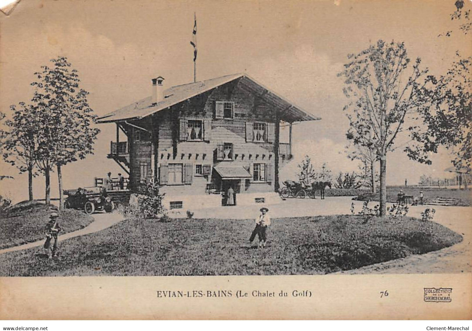 EVIAN LES BAINS - Le Chalet Du Golf - état - Evian-les-Bains