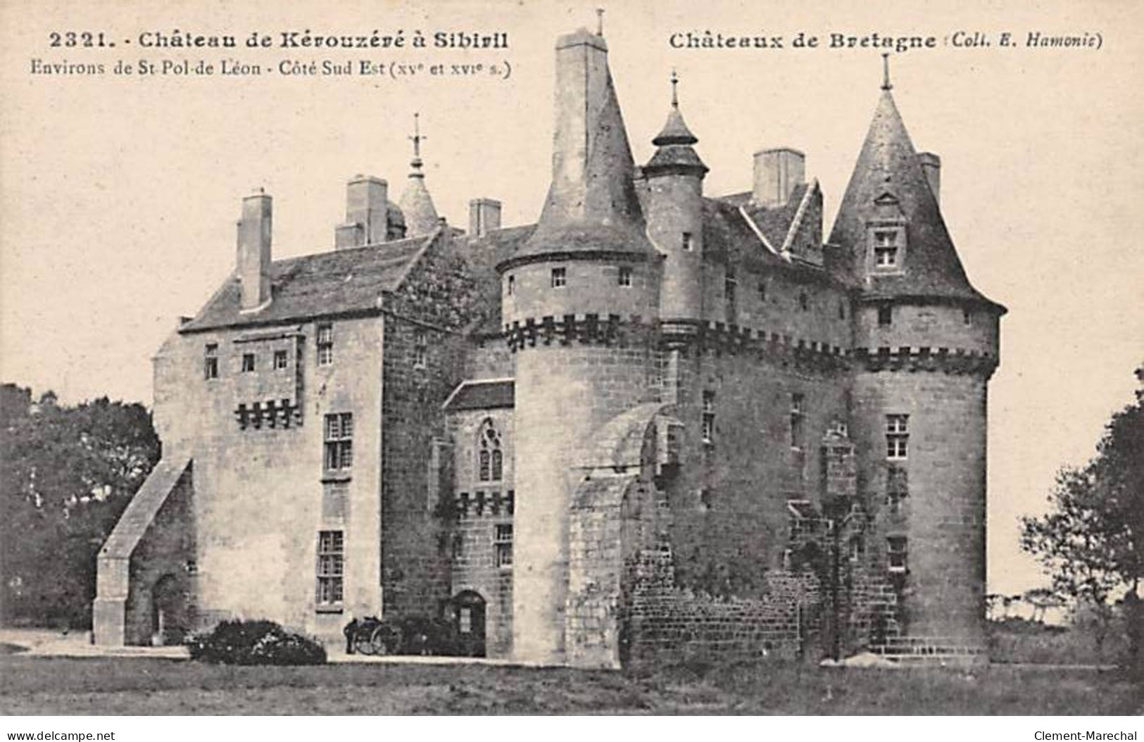 Château De KEROUZERE à SIBIRIL - Très Bon état - Autres & Non Classés