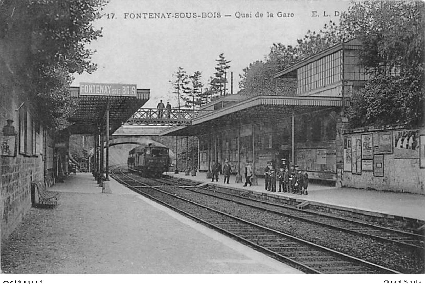 FONTENAY SOUS BOIS - Quai De La Gare - Très Bon état - Fontenay Sous Bois