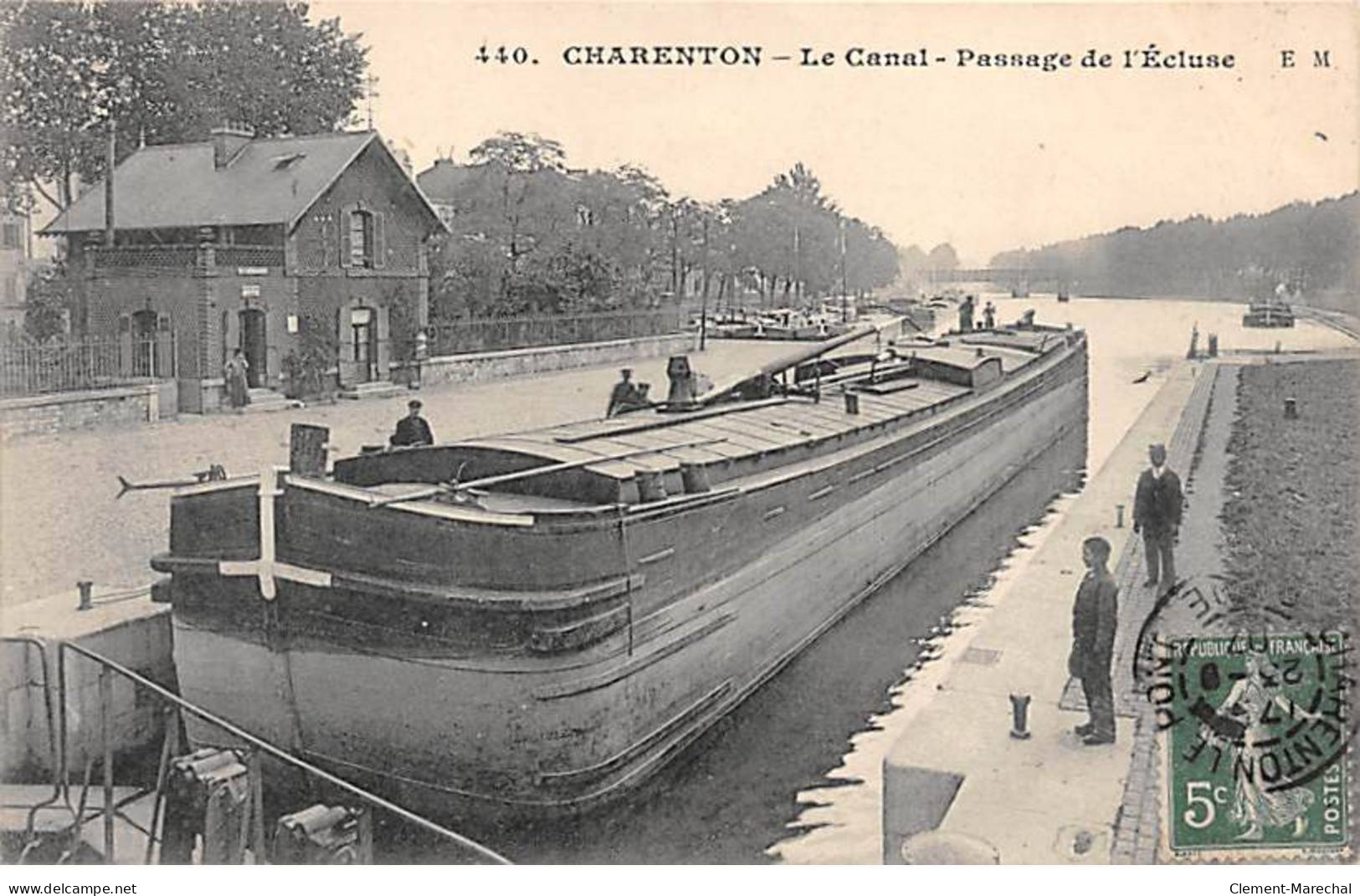 CHARENTON - Le Canal - Passage De L'Ecluse - Très Bon état - Charenton Le Pont