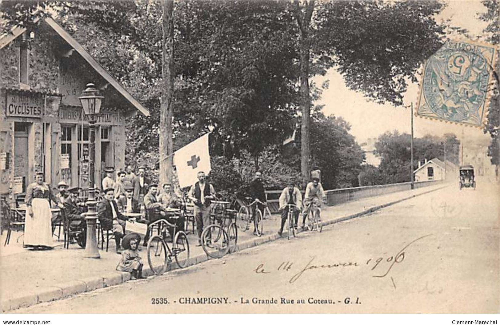 CHAMPIGNY - La Grande Rue Au Coteau - Très Bon état - Champigny Sur Marne