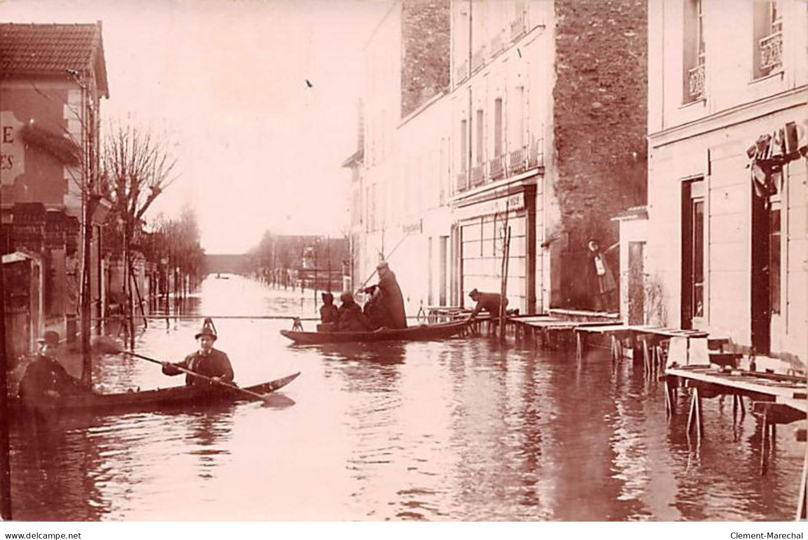 CHAMPIGNY SUR MARNE - Carte Photo - Inondations - Très Bon état - Champigny Sur Marne