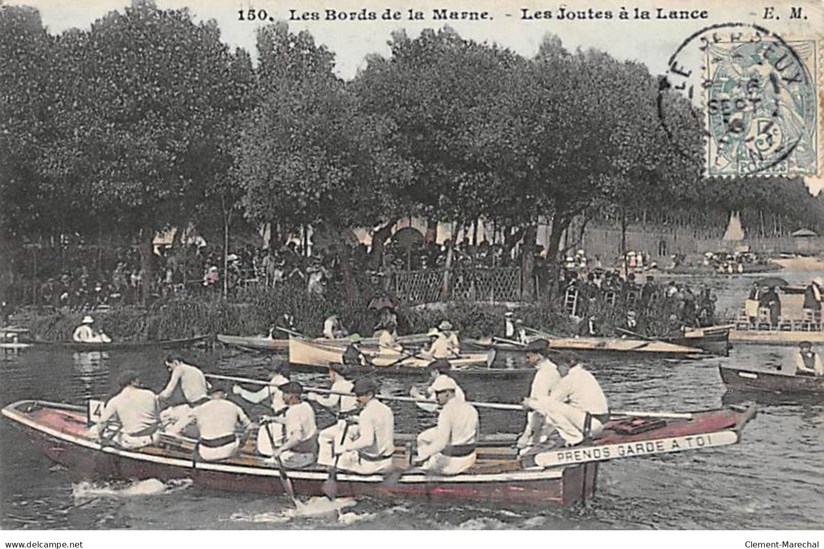 LE PERREUX - Les Bords De La Marne - Les Joutes à La Lance - Très Bon état - Le Perreux Sur Marne