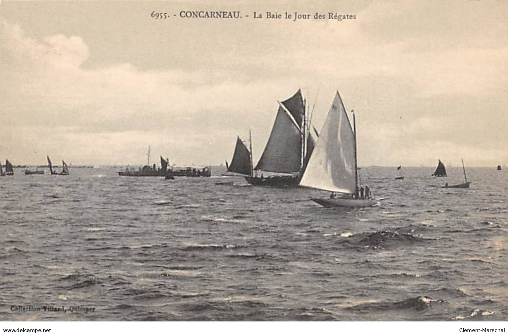 CONCARNEAU - La Baie Le Jour Des Régates - Très Bon état - Concarneau