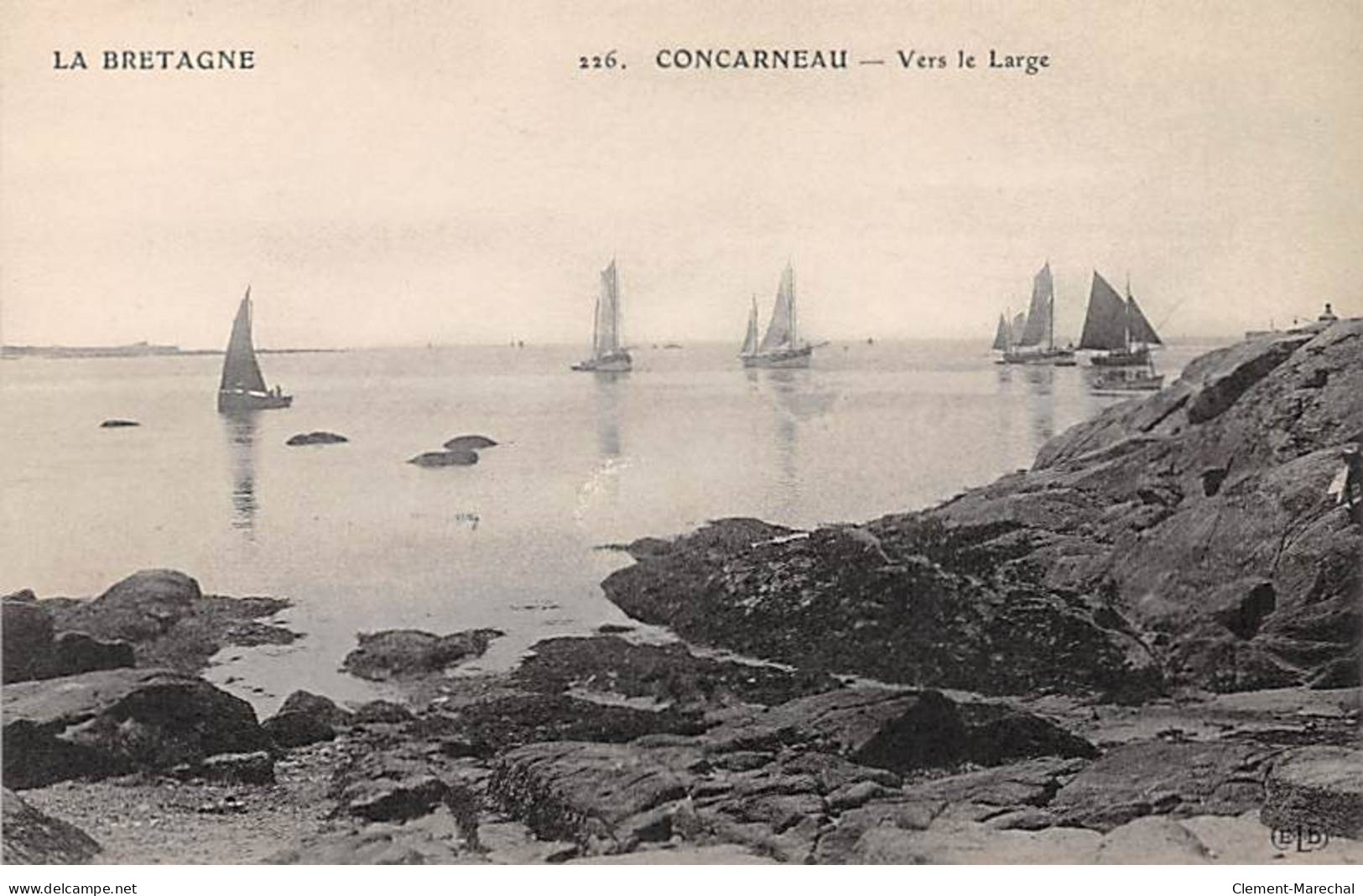 CONCARNEAU - Vers La Plage - Très Bon état - Concarneau