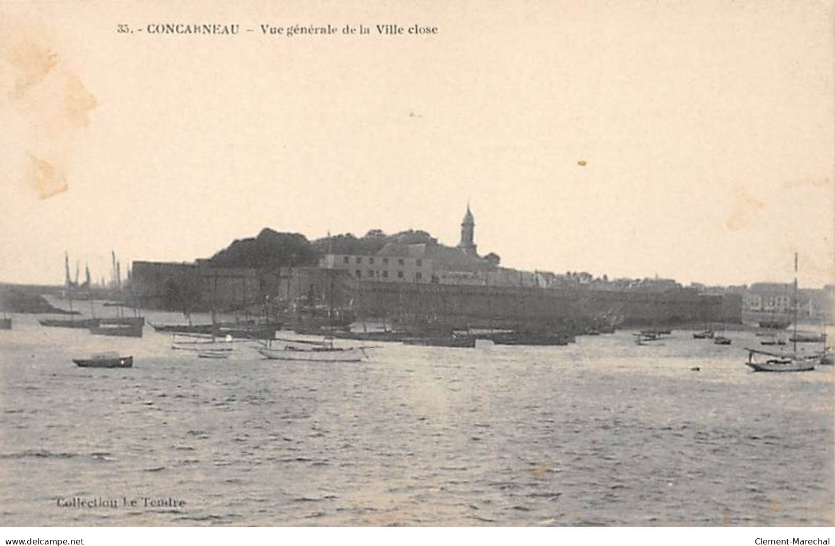 CONCARNEAU - Vue Générale De La Ville Close - Très Bon état - Concarneau