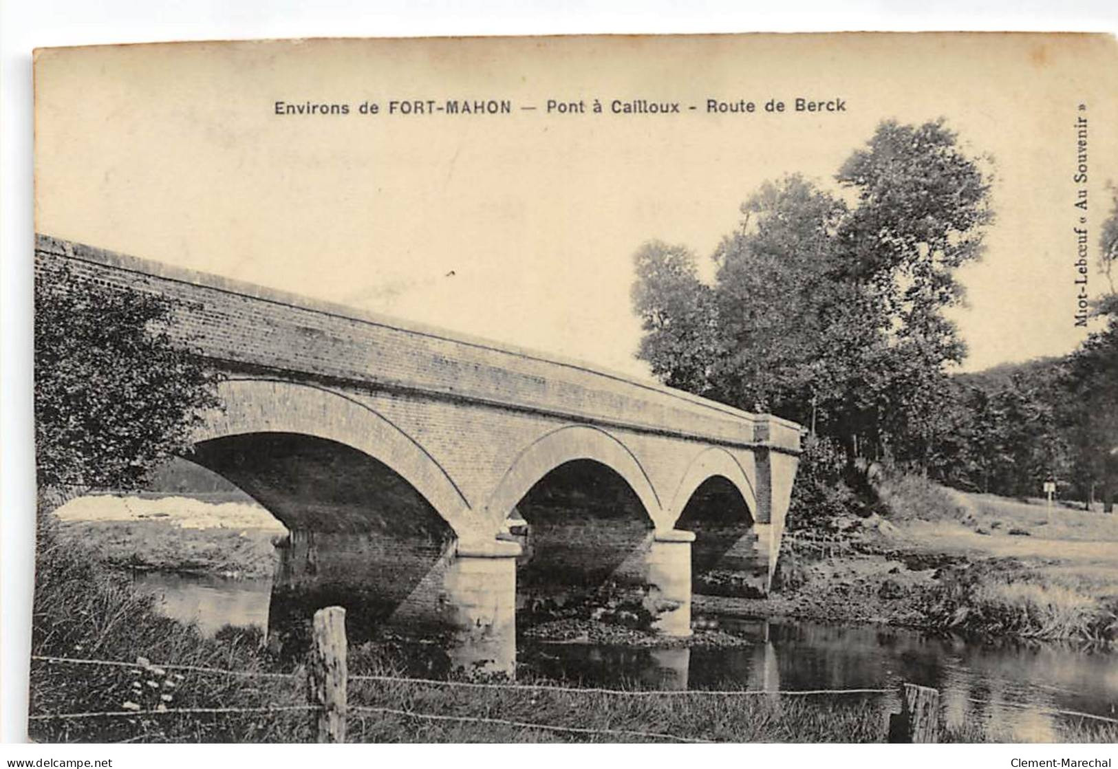 Environs De FORT MAHON - Pont à Cailloux - Route De Berck - état - Altri & Non Classificati