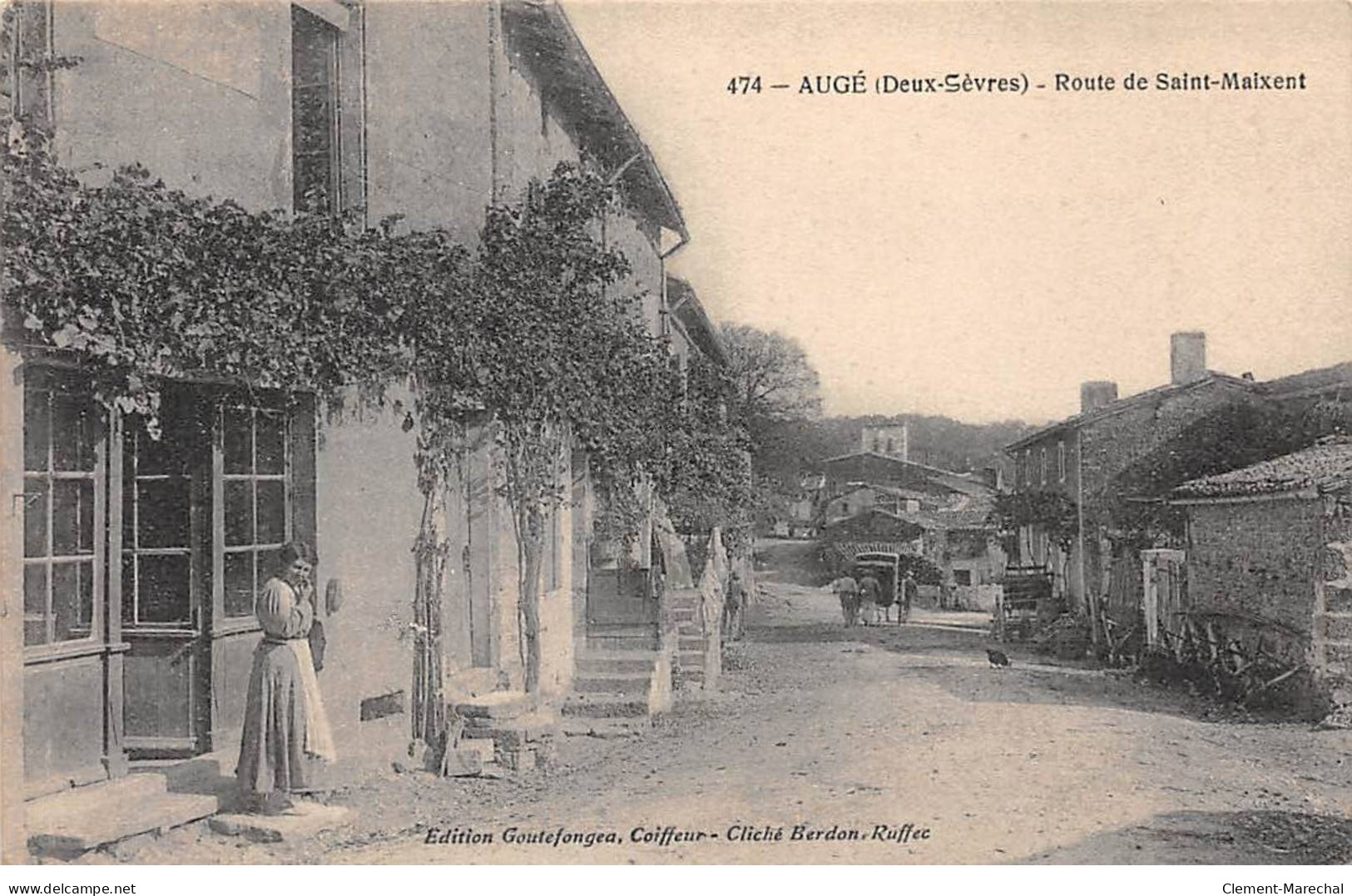 AUGE - Route De Saint Maixent - Très Bon état - Sonstige & Ohne Zuordnung