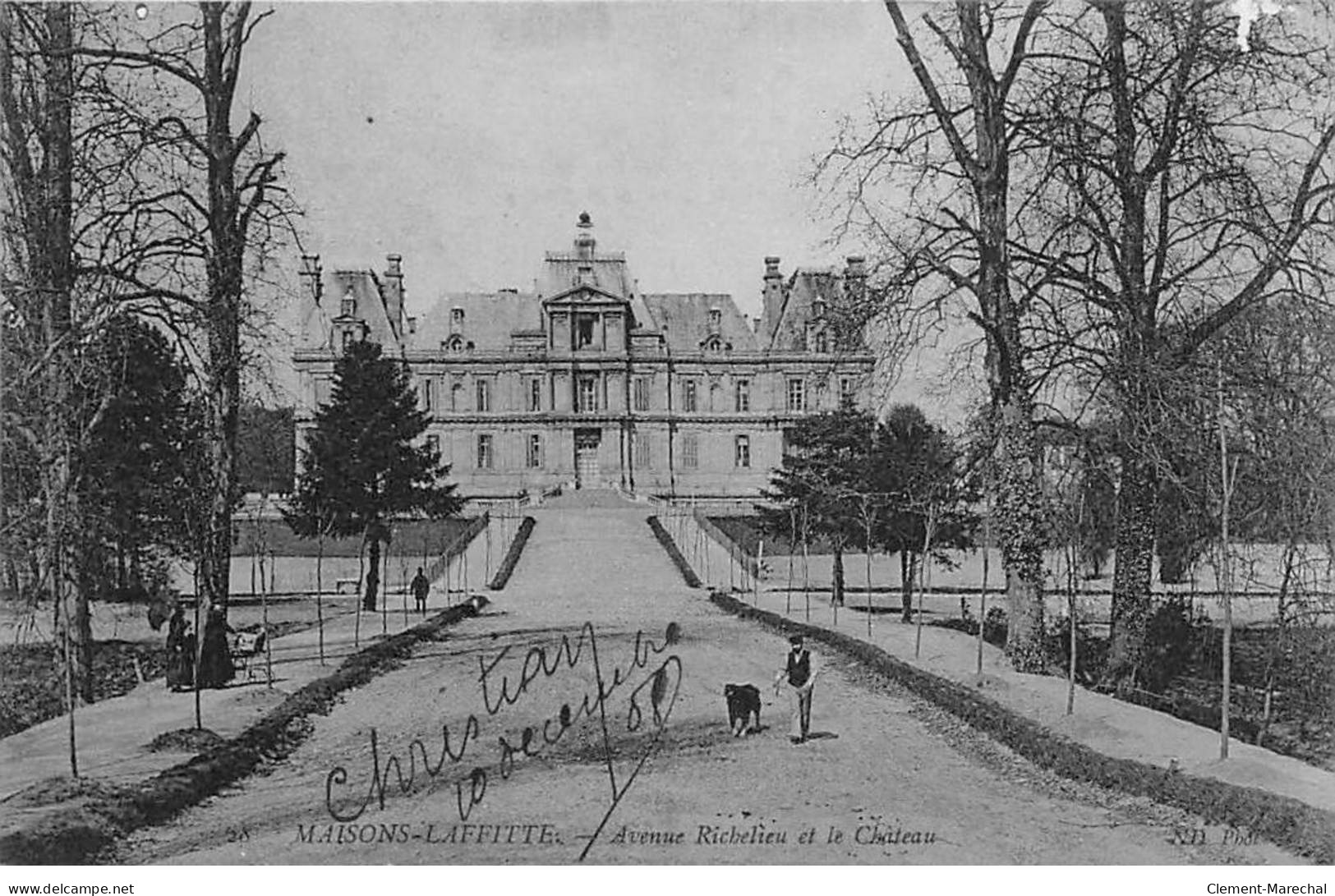 MAISONS LAFFITTE - Avenue Richelieu Et Le Château - Très Bon état - Maisons-Laffitte