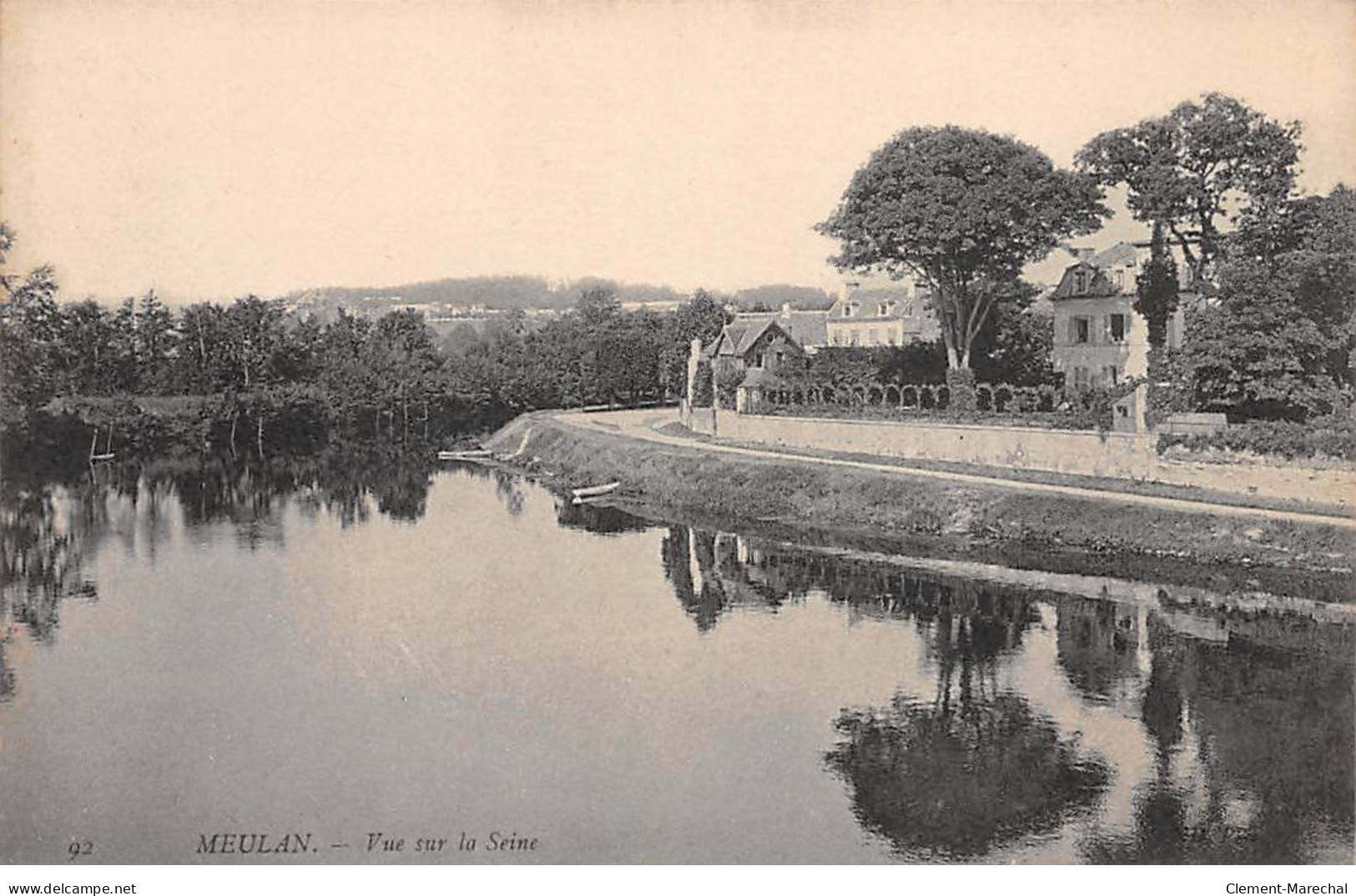 MEULAN - Vue Sur La Seine - Très Bon état - Meulan