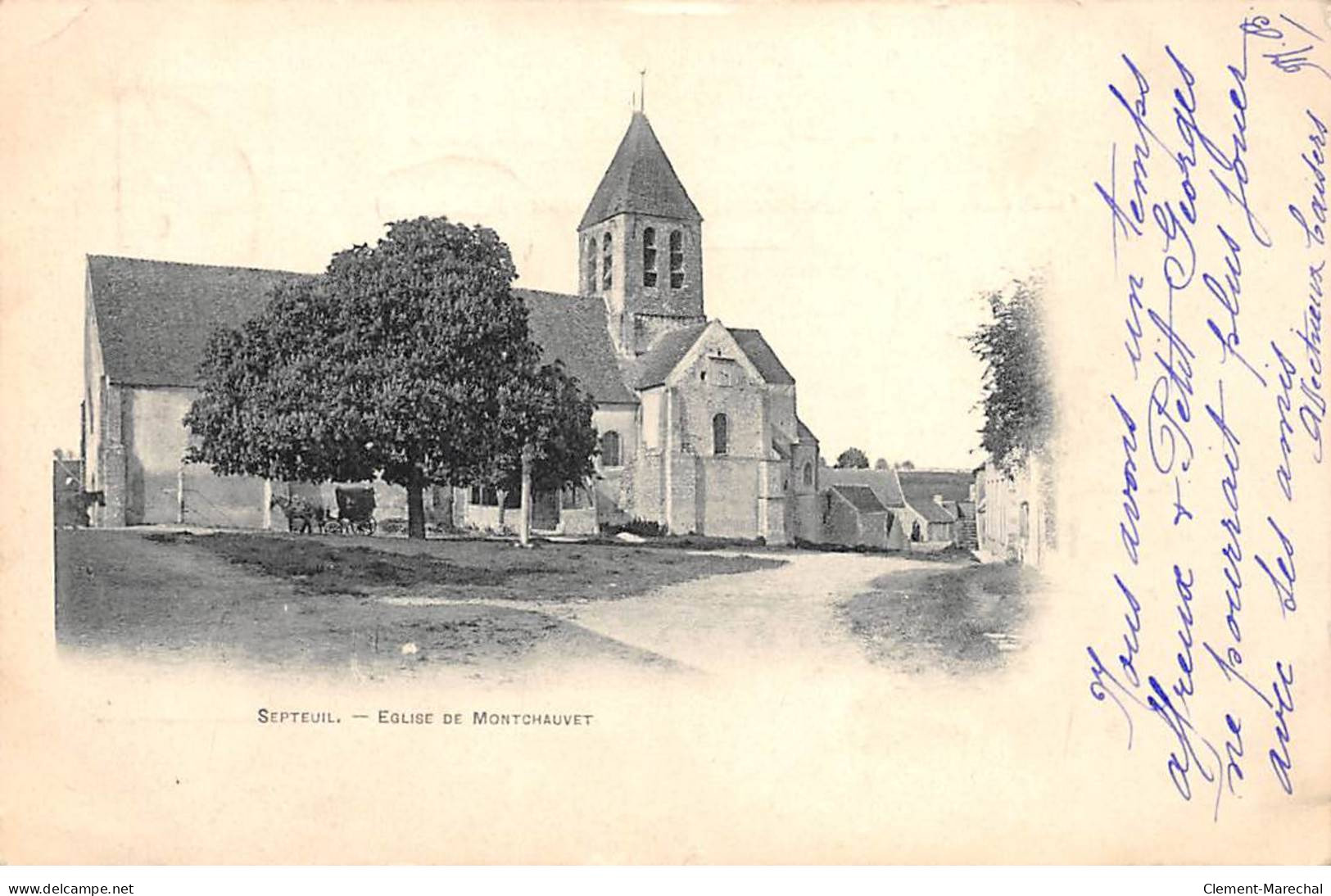 SEPTEUIL - Eglise De Montchauvet - Très Bon état - Septeuil
