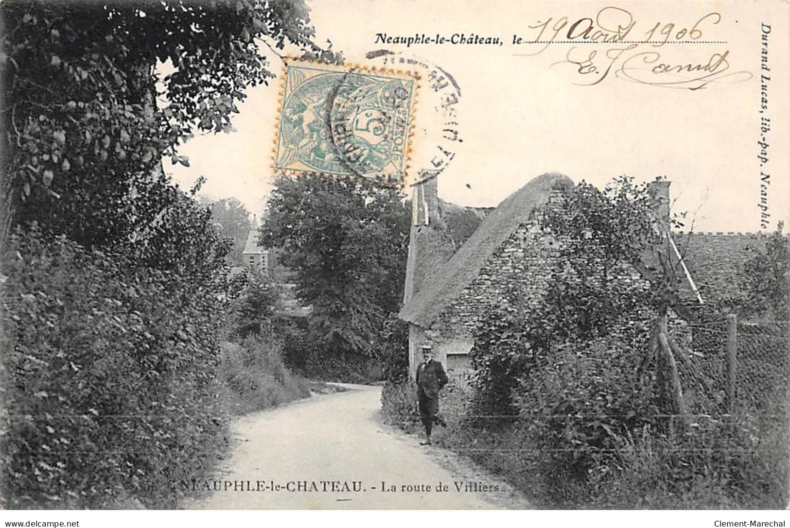 NEAUPHLE LE CHATEAU - La Route De Villiers - Très Bon état - Neauphle Le Chateau