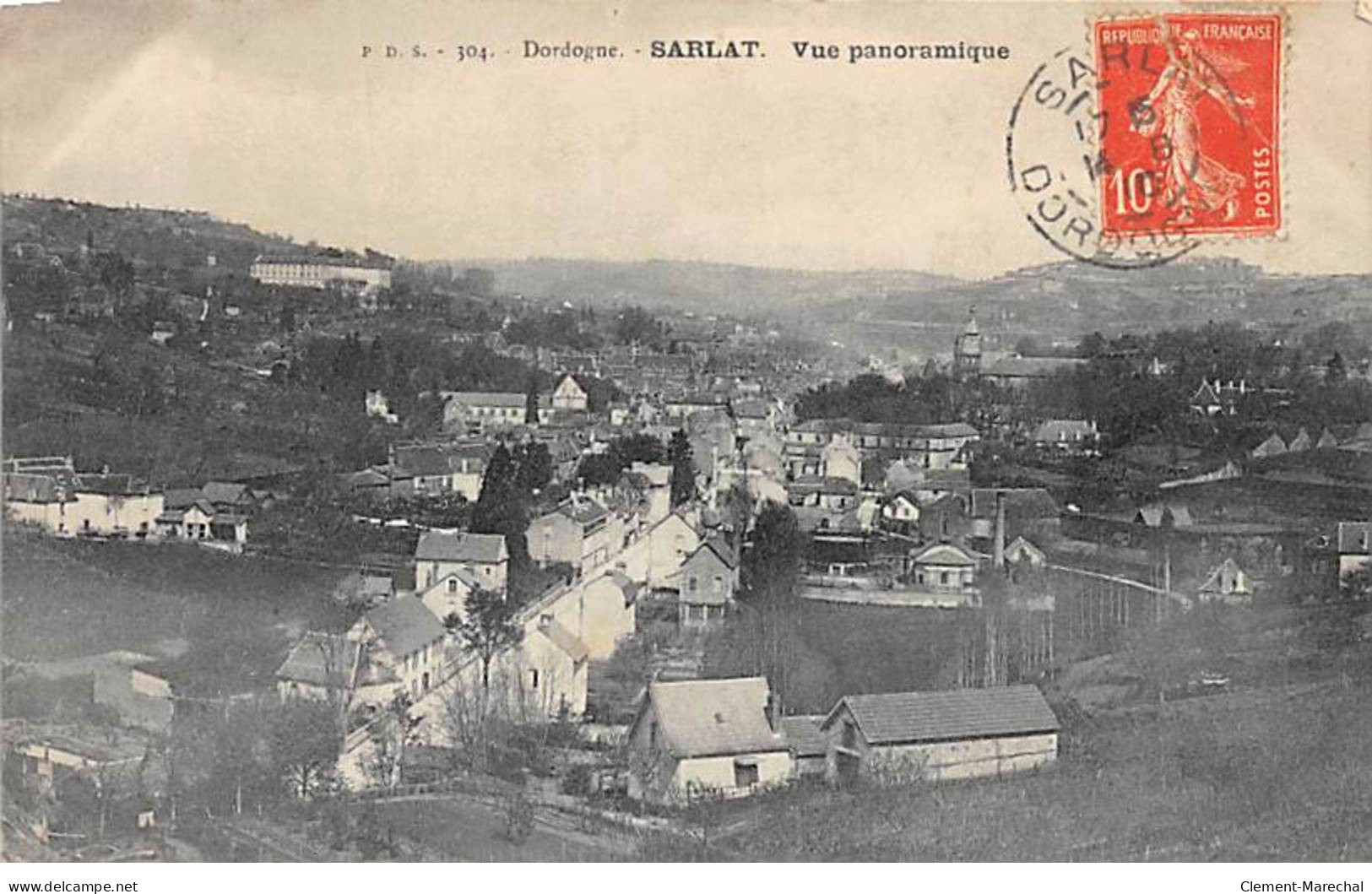 SARLAT - Vue Panoramique - Très Bon état - Sarlat La Caneda