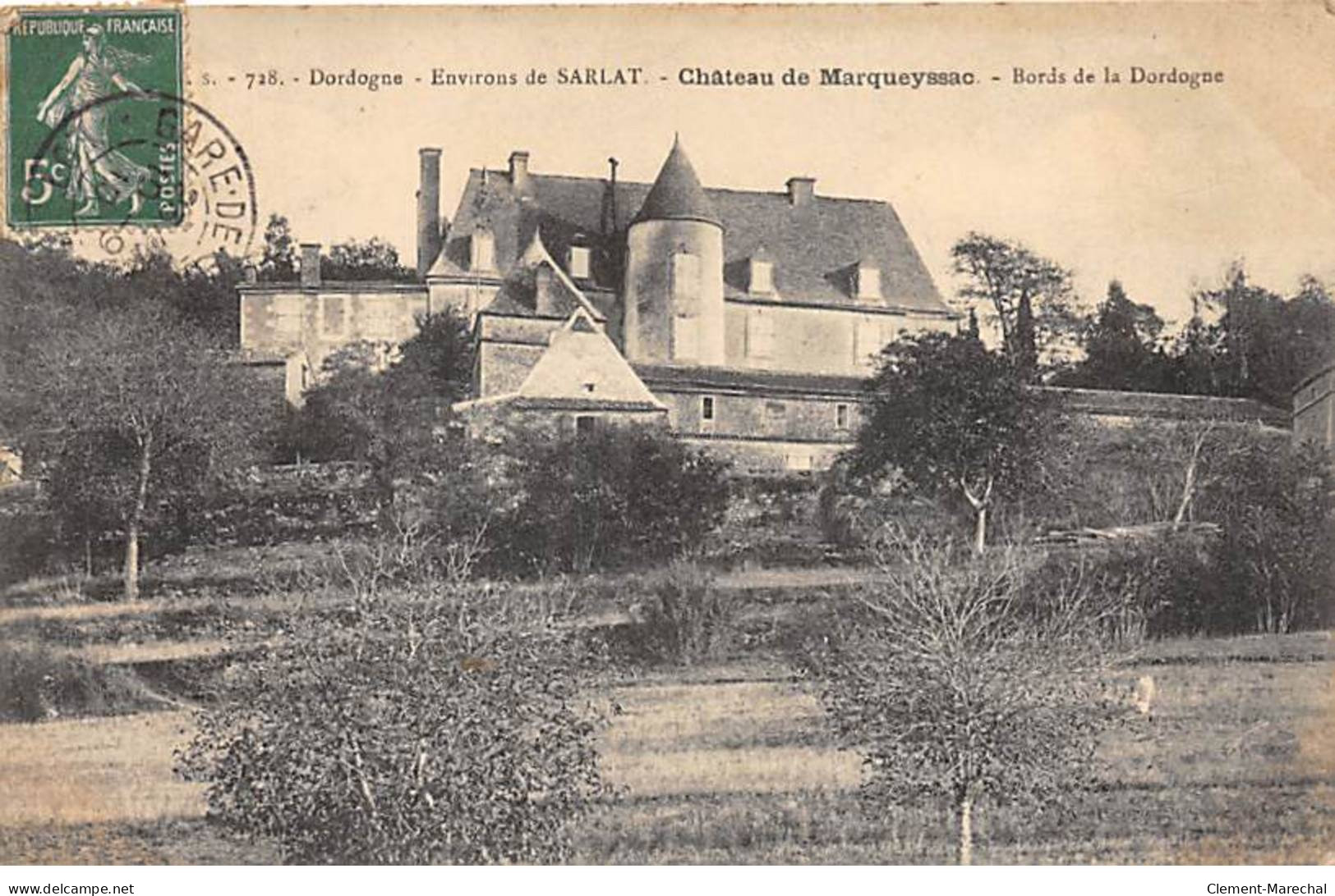 Environs De Sarlat - Château De MARQUEYSSAC - Bords De La Dordogne - Très Bon état - Other & Unclassified