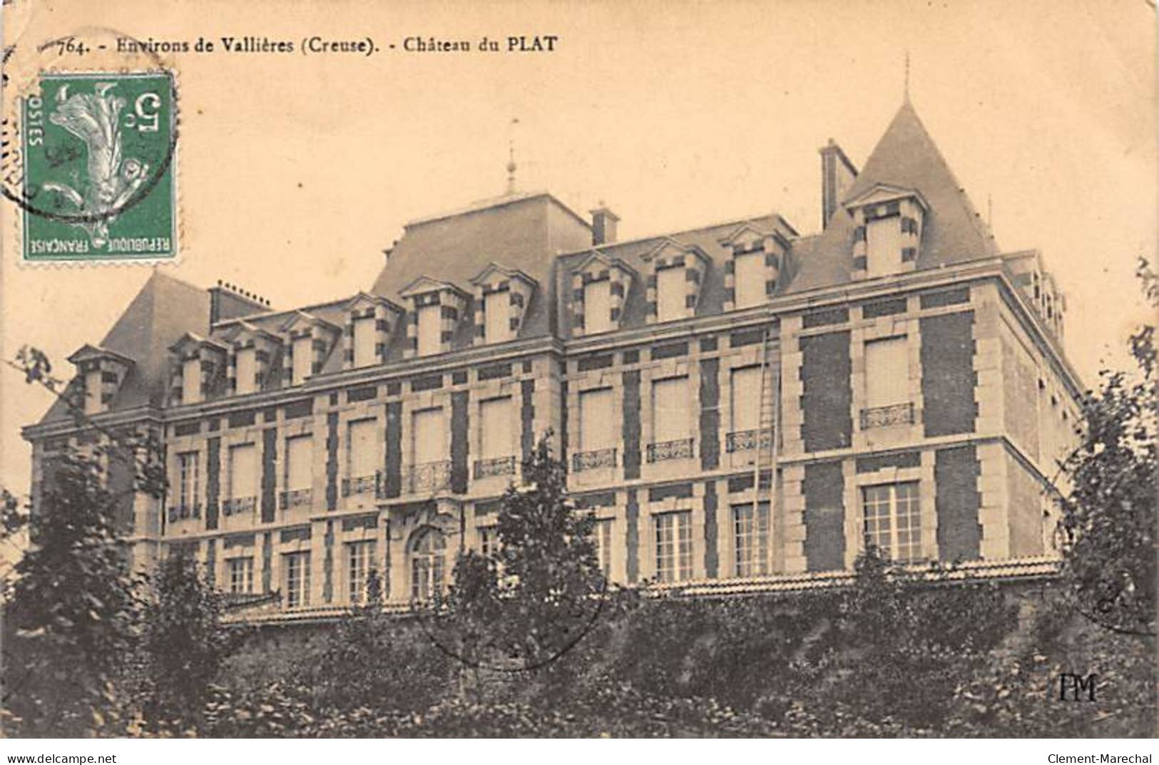 Environs De Vallières - Château Du PLAT - Très Bon état - Autres & Non Classés