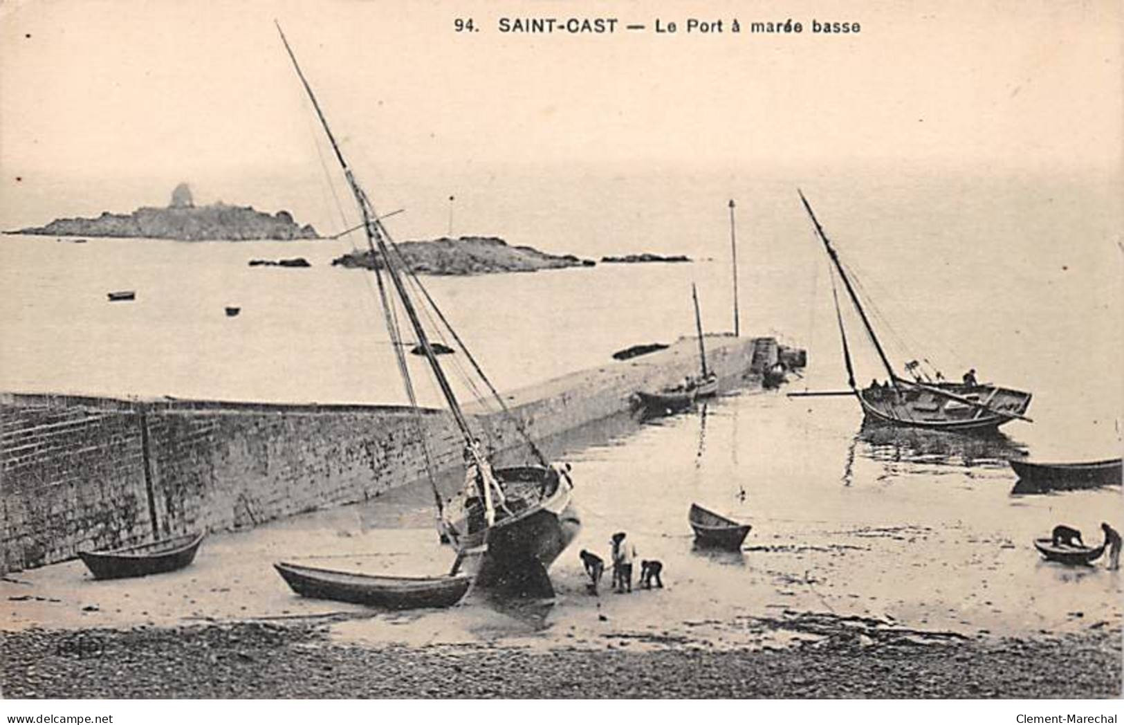 SAINT CAST - Le Port à Marée Basse - Très Bon état - Saint-Cast-le-Guildo