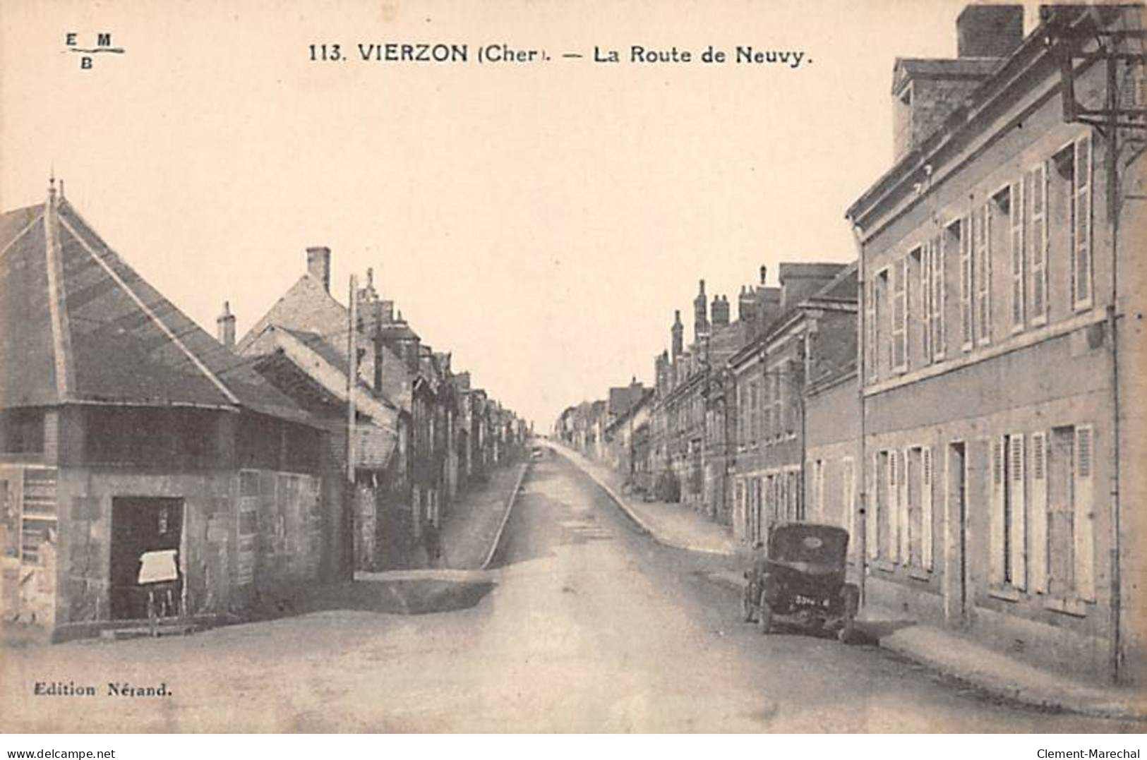 VIERZON - La Route De Neuvy - Très Bon état - Vierzon