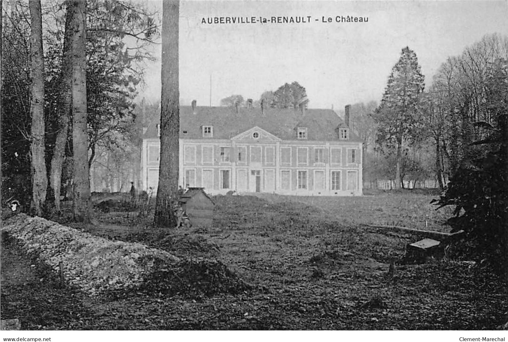 AUBERVILLE LA RENAULT - Le Château - Très Bon état - Altri & Non Classificati