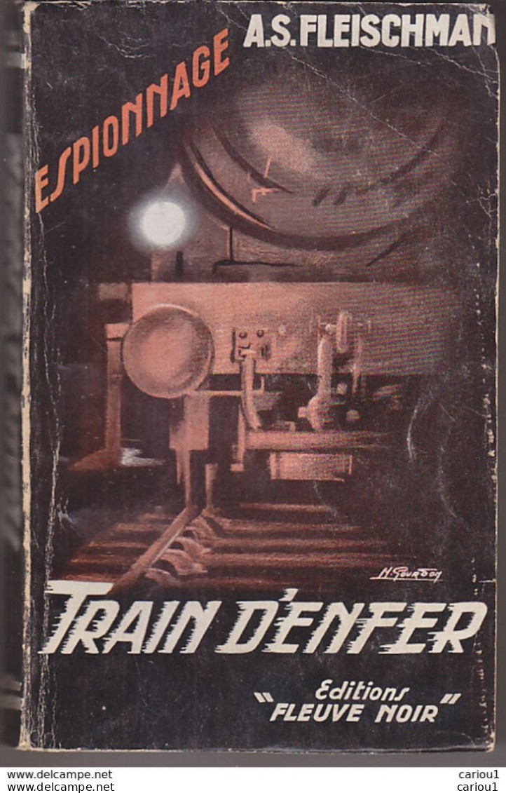 C1 A. S. FLEISCHMAN Train D Enfer FN ESPIONNAGE 71 EO 1955 Counterspy Express ITALIE Port Inclus France - Oud (voor 1960)