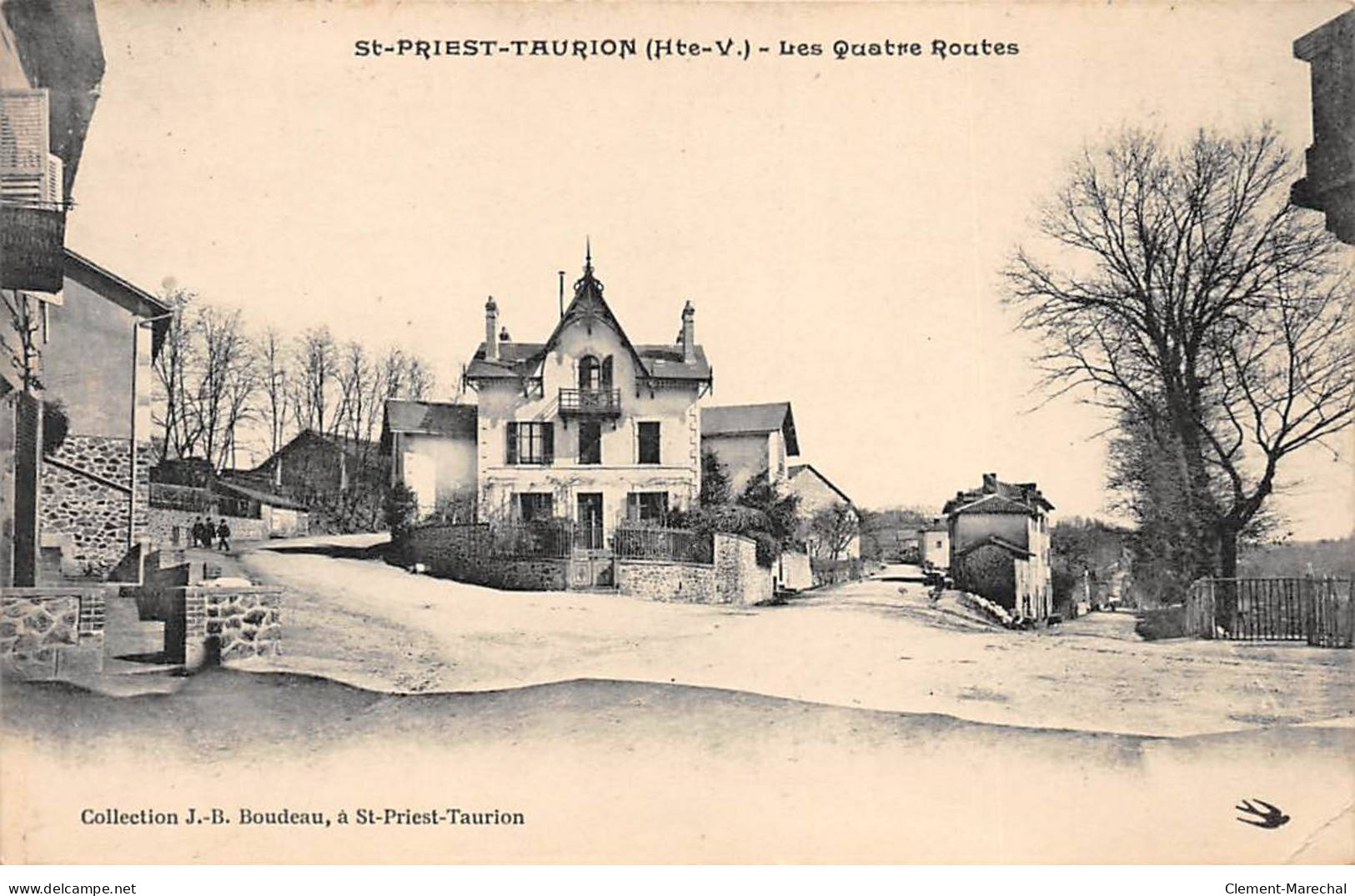 SAINT PRIEST TAURION - Les Quatre Routes - Très Bon état - Saint Priest Taurion