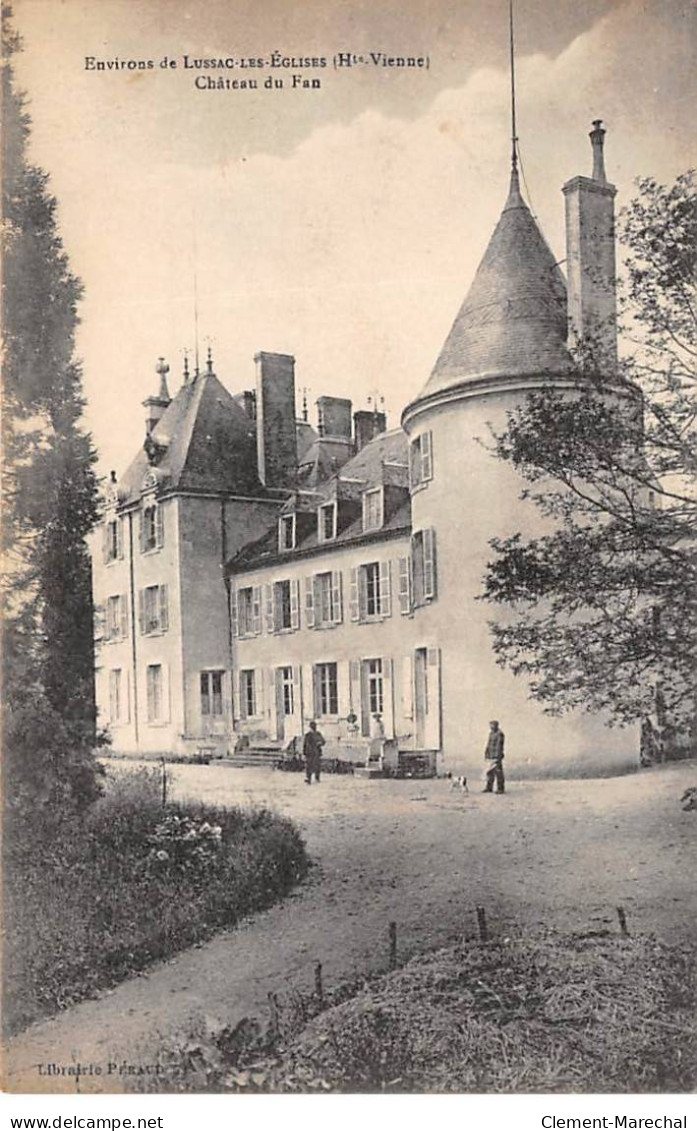 Environs De LUSSAC LES EGLISES - Château Du Fau - Très Bon état - Autres & Non Classés